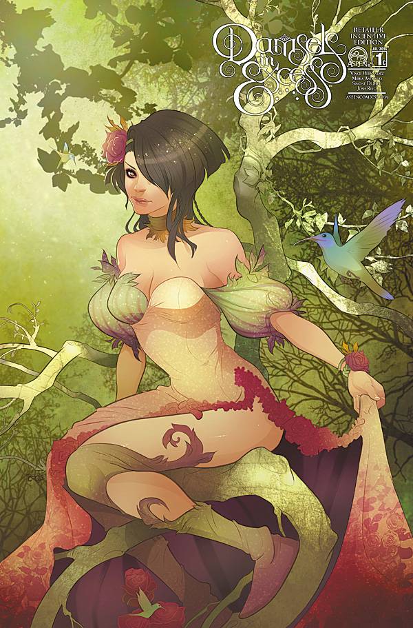 DAMSELS IN EXCESS #1 RETAILER COVER