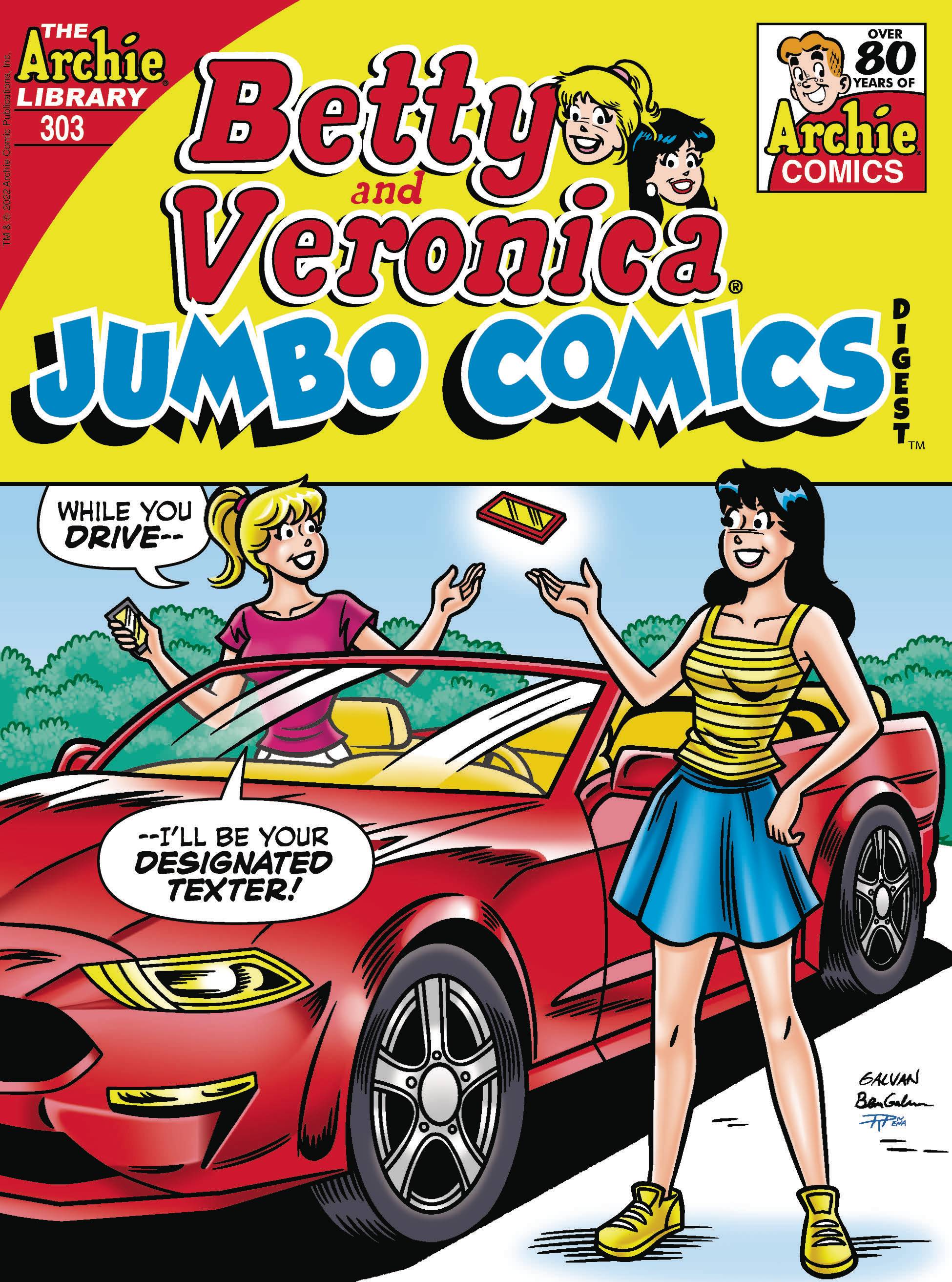 BETTY & VERONICA JUMBO COMICS DIGEST #303