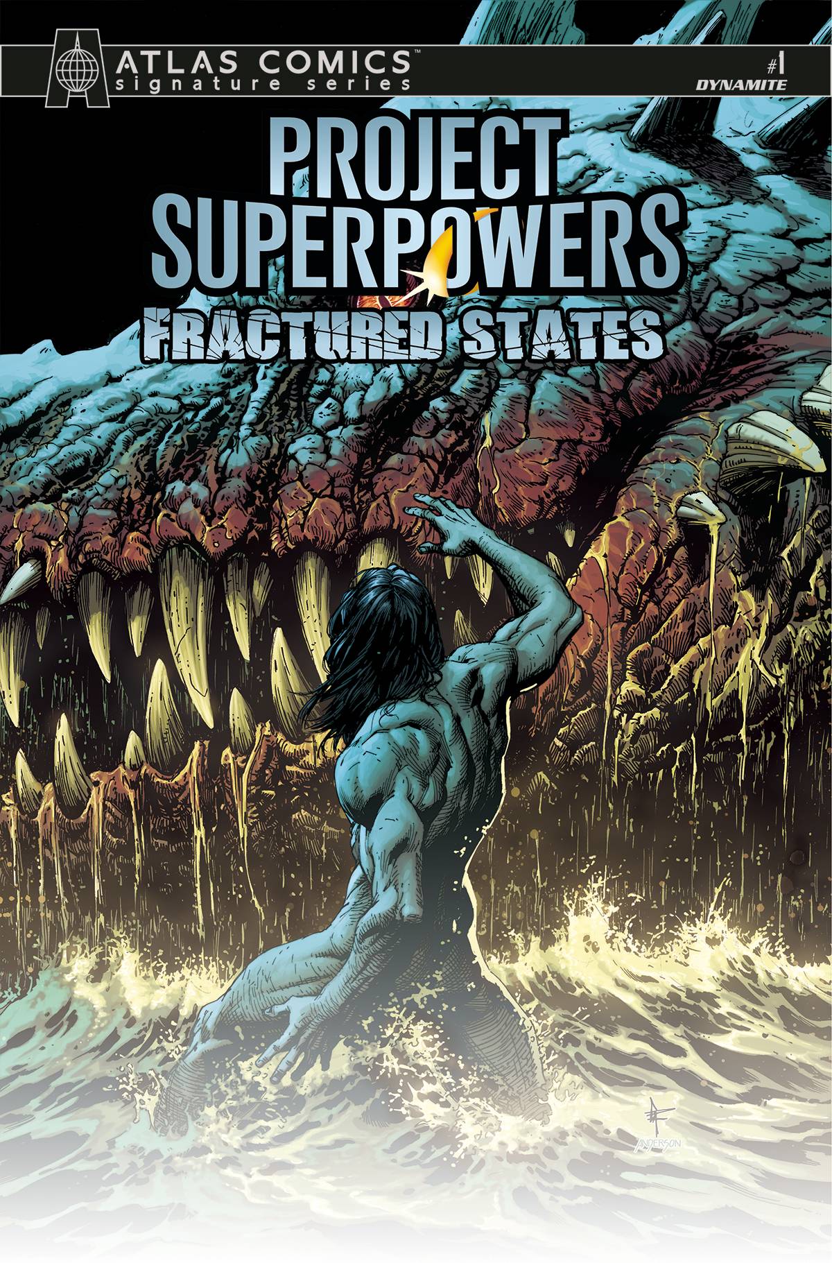 PROJECT SUPERPOWERS FRACTURED STATES #1 CVR M ATLAS MARZ SIG