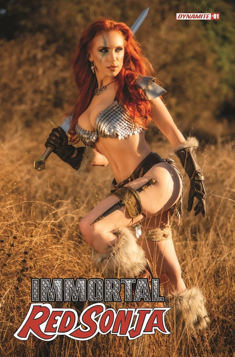 IMMORTAL RED SONJA #1 CVR E COSPLAY