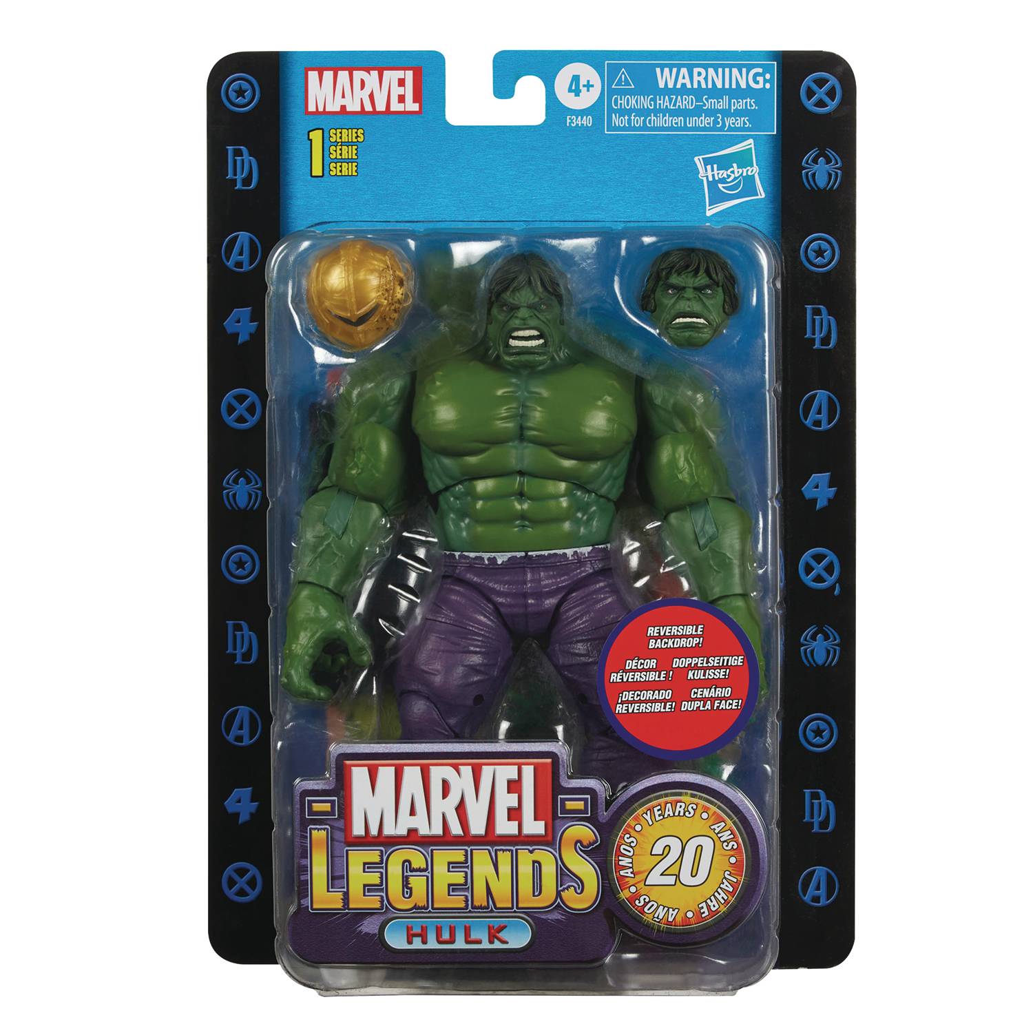 MARVEL LEGENDS 20TH ANN HULK 6IN SCALE AF CS