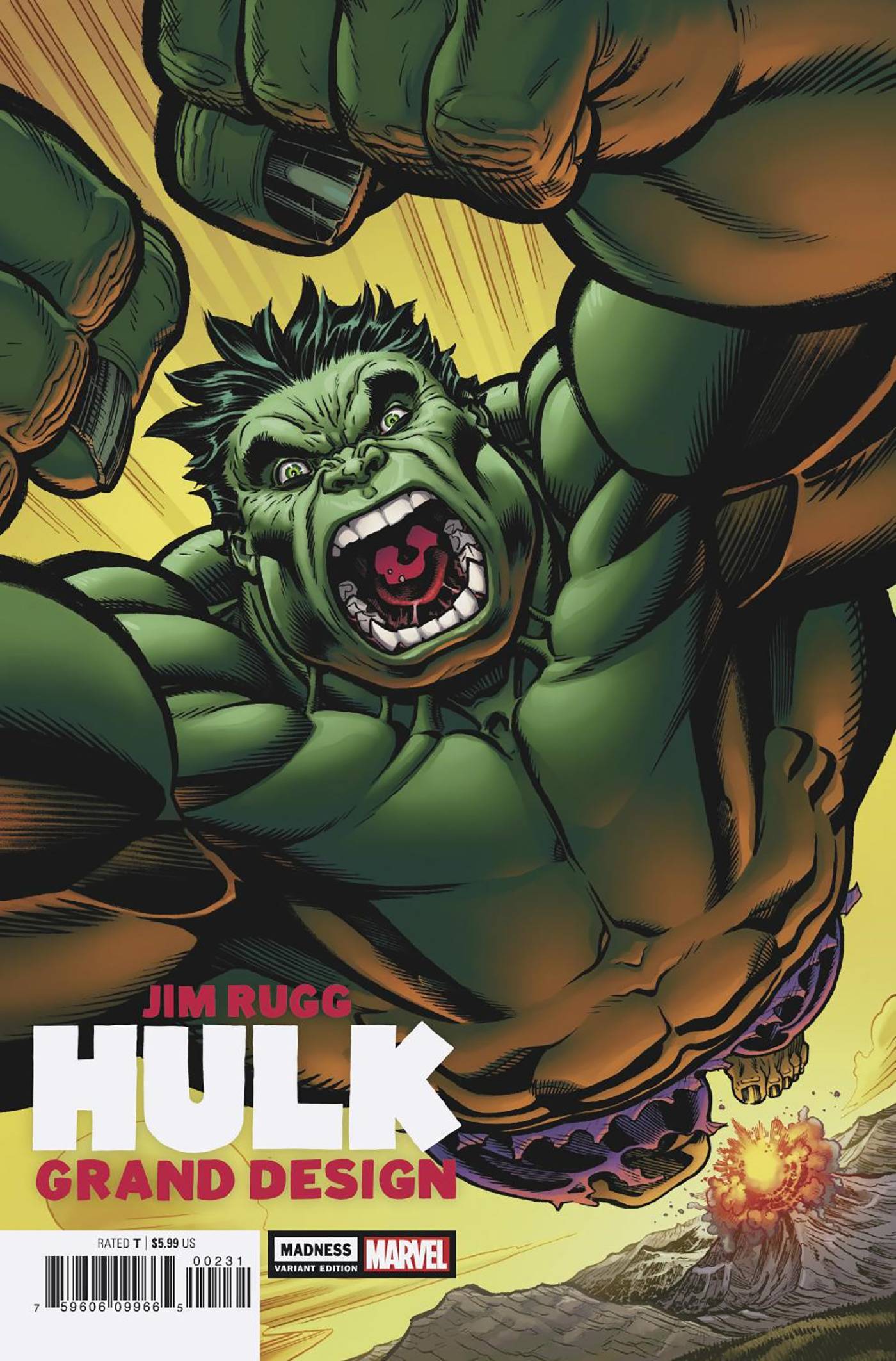 HULK GRAND DESIGN MADNESS #1 MCGUINNESS VAR