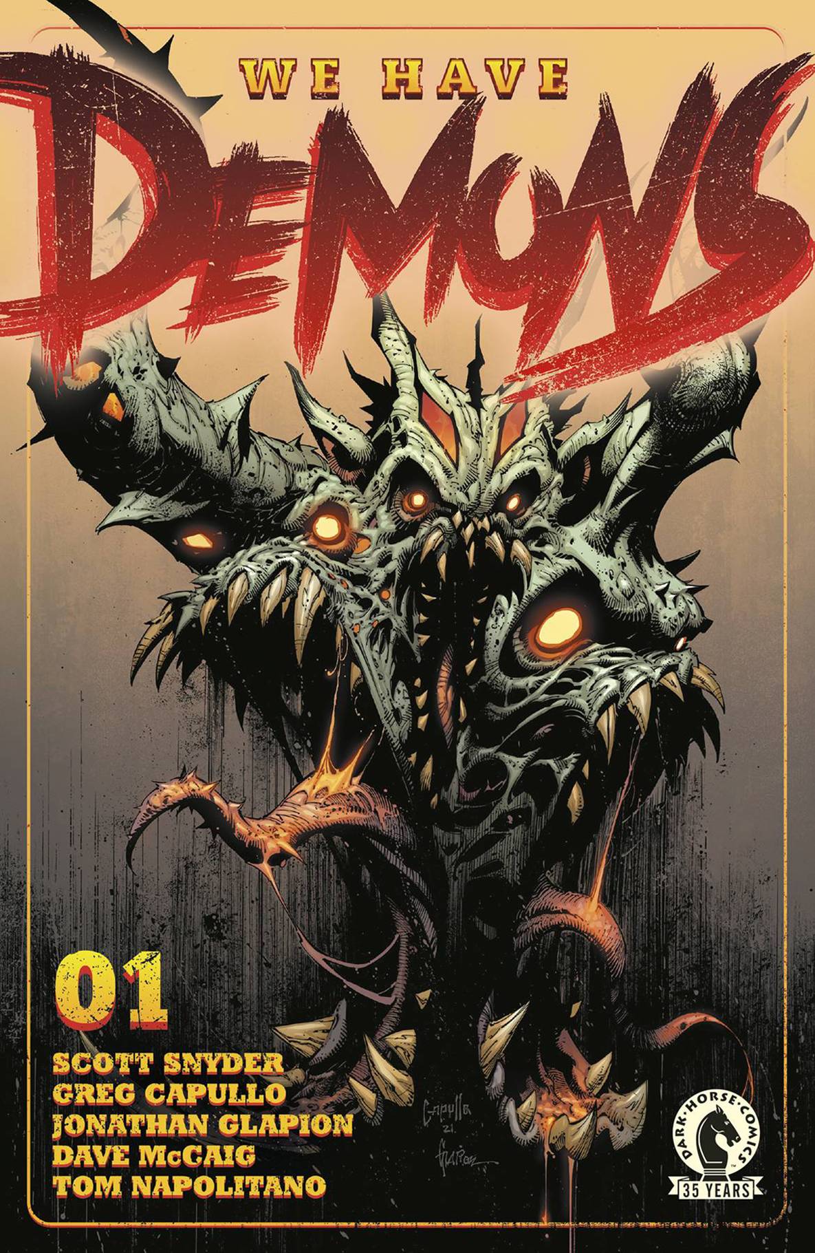 DF WE HAVE DEMONS #1 CAPULLO SGN