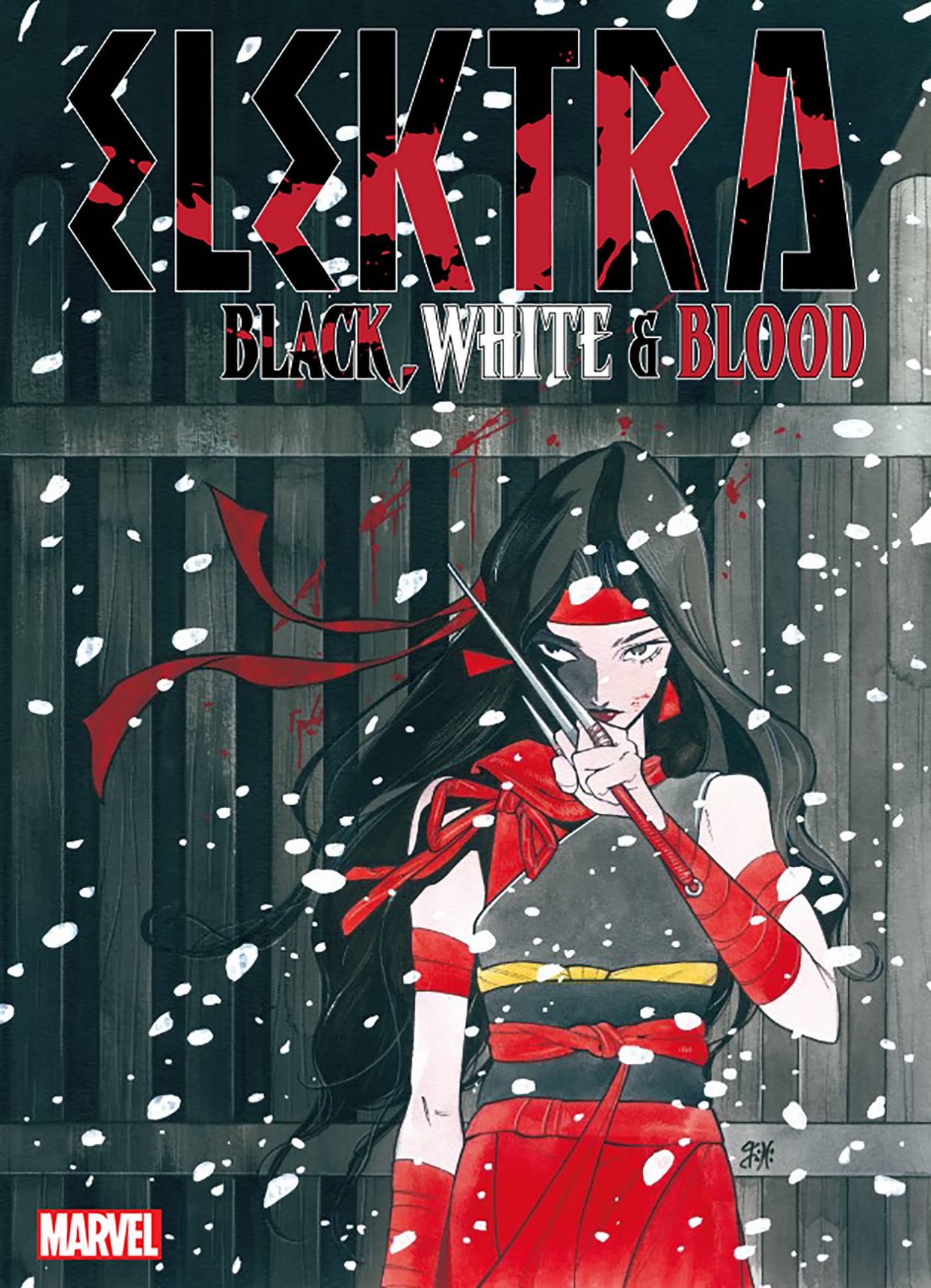 ELEKTRA BLACK WHITE BLOOD #4 (OF 4) MOMOKO VAR
