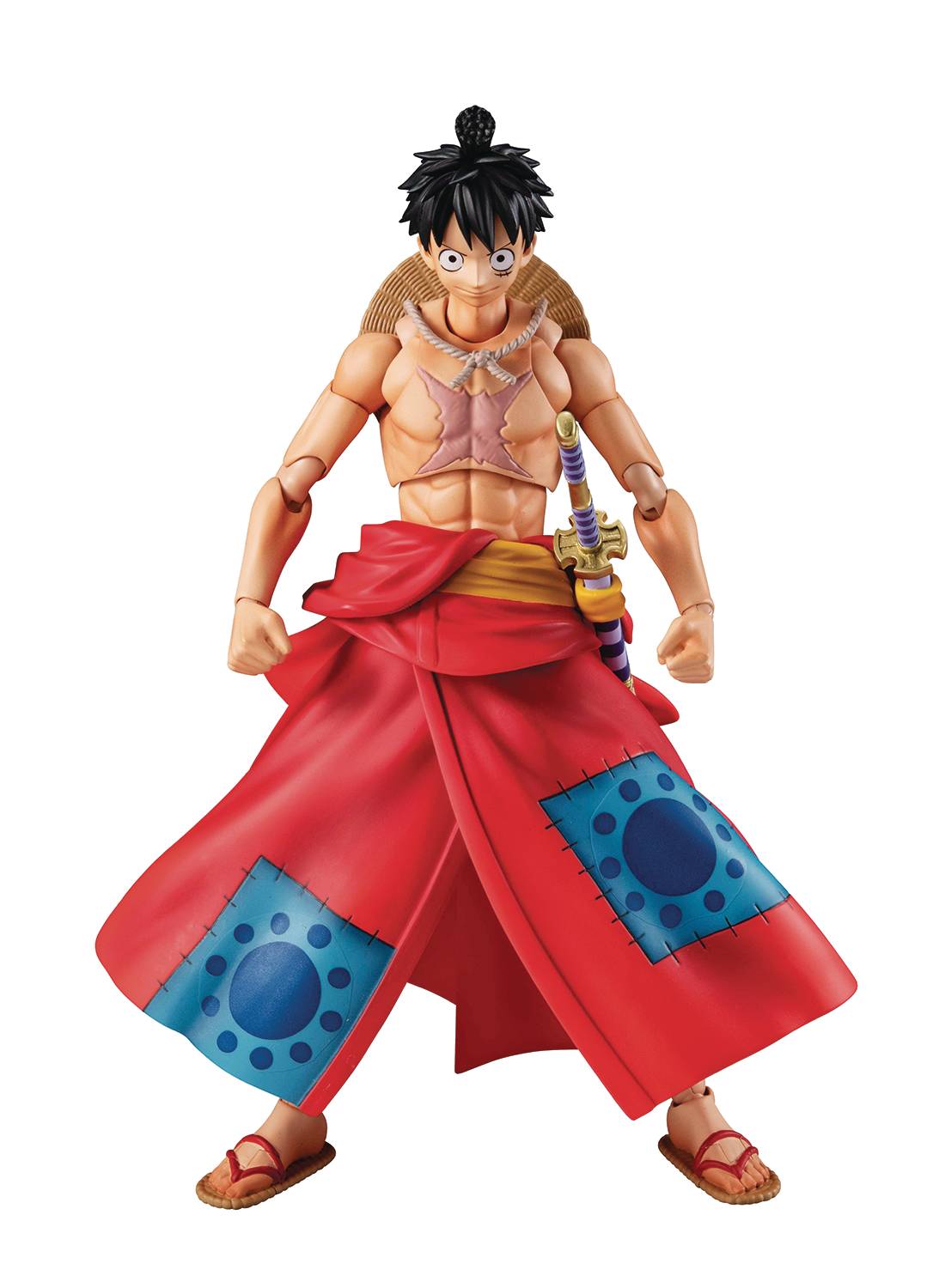 ONE PIECE LUFFY TARO VARIABLE ACTION HERO PVC FIG