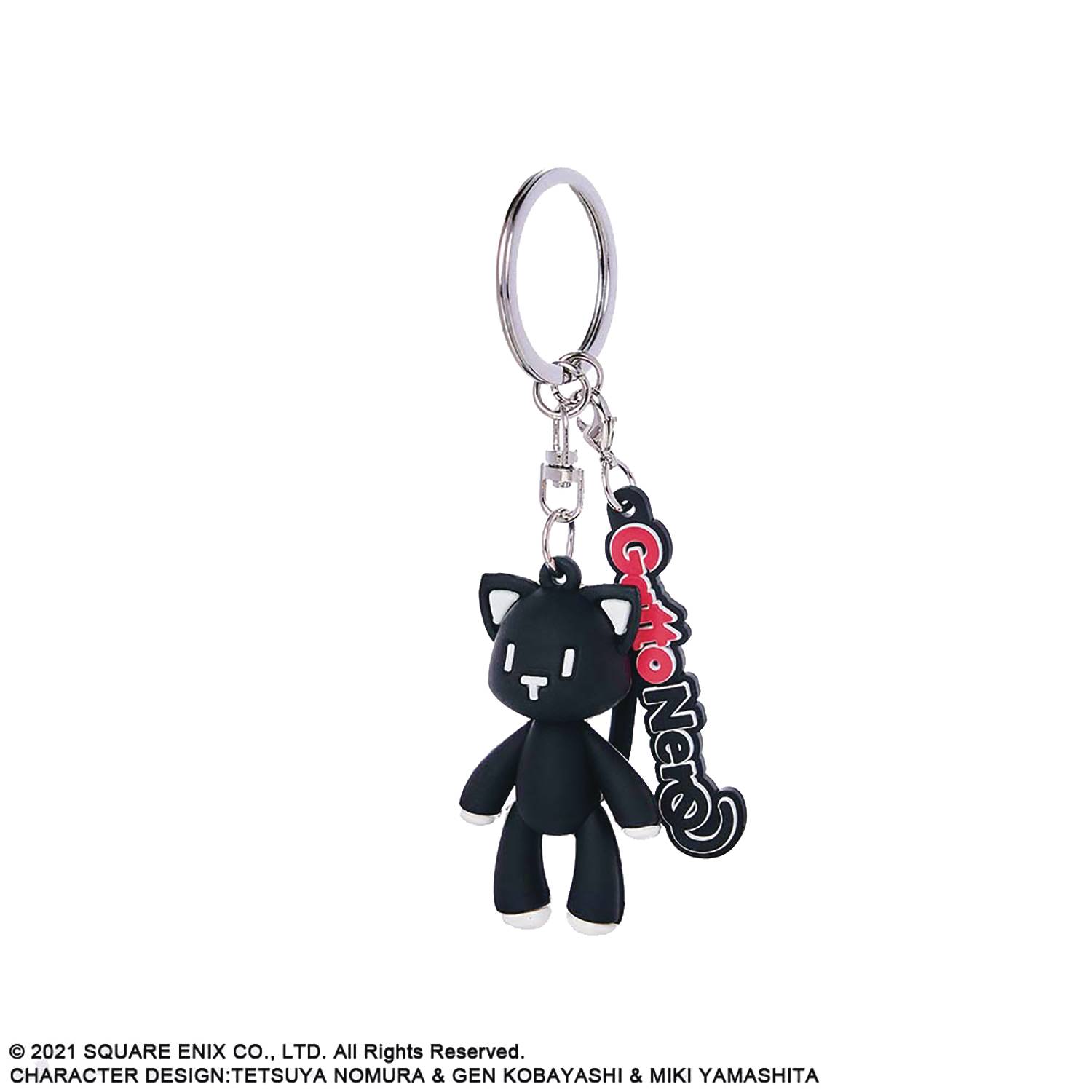 NEO WORLD ENDS WITH YOU MR MEW RUBBER MASCOT KEYCHAIN