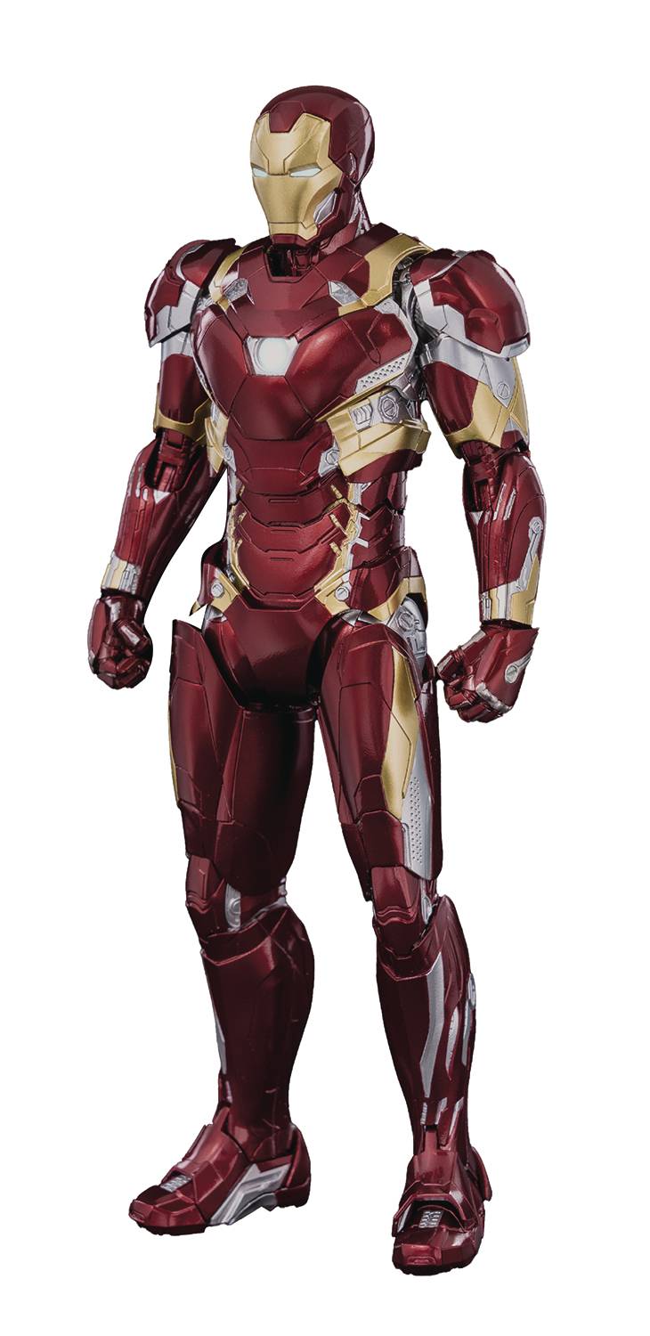 DEC219149 - MARVEL INFINITY SAGA IRON MAN MARK 46 DLX 1/12 SCALE