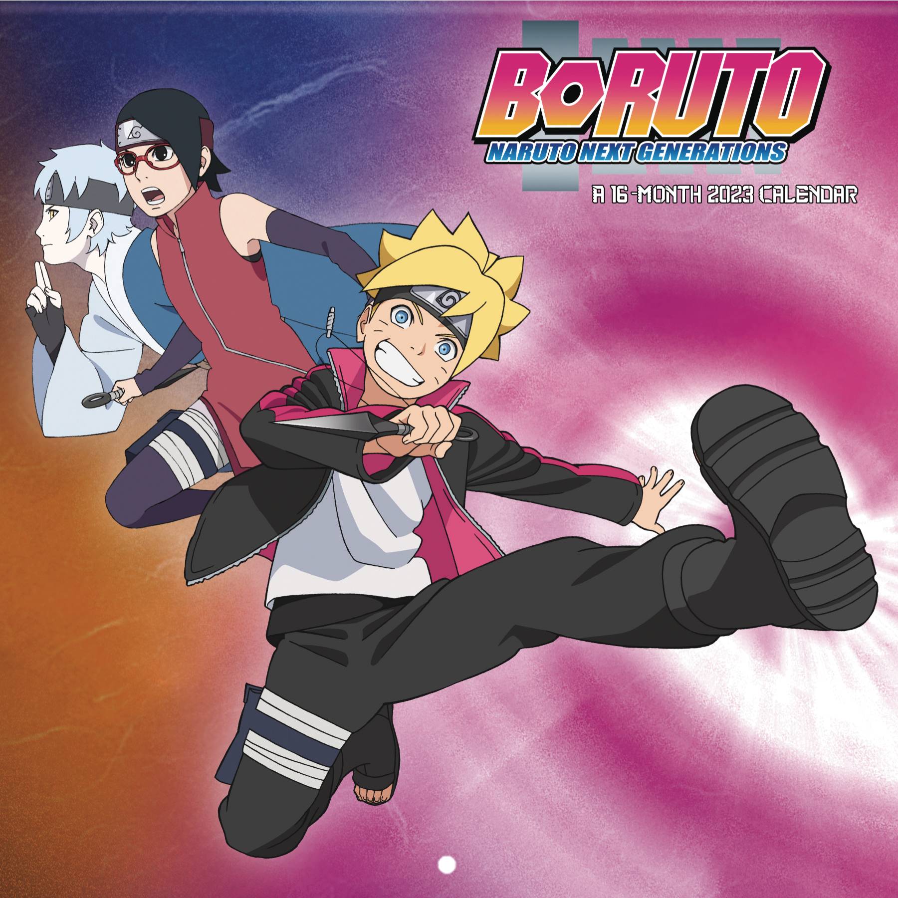 Calendário Boruto: Naruto Next Generations de Dezembro 2018