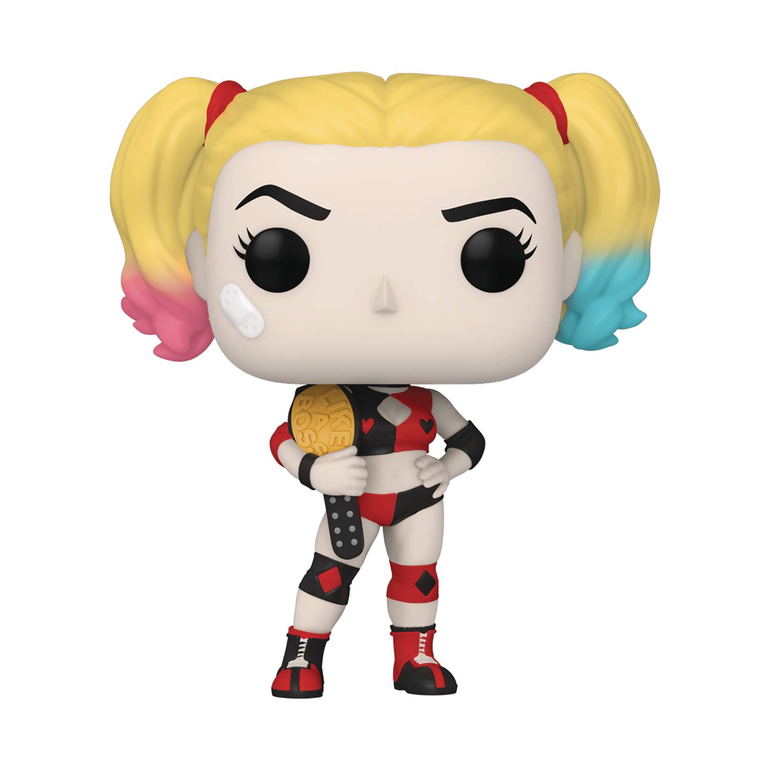 POP HEROES DC HARLEY QUINN W/BELT PX VIN FIG