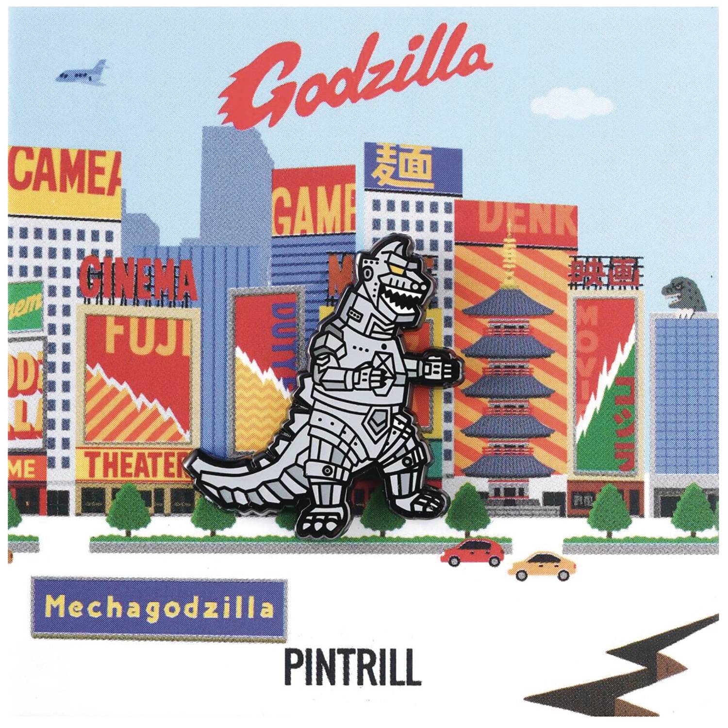 GODZILLA SERIES 4 MECHAGODZILLA ENAMEL PIN (O/A)