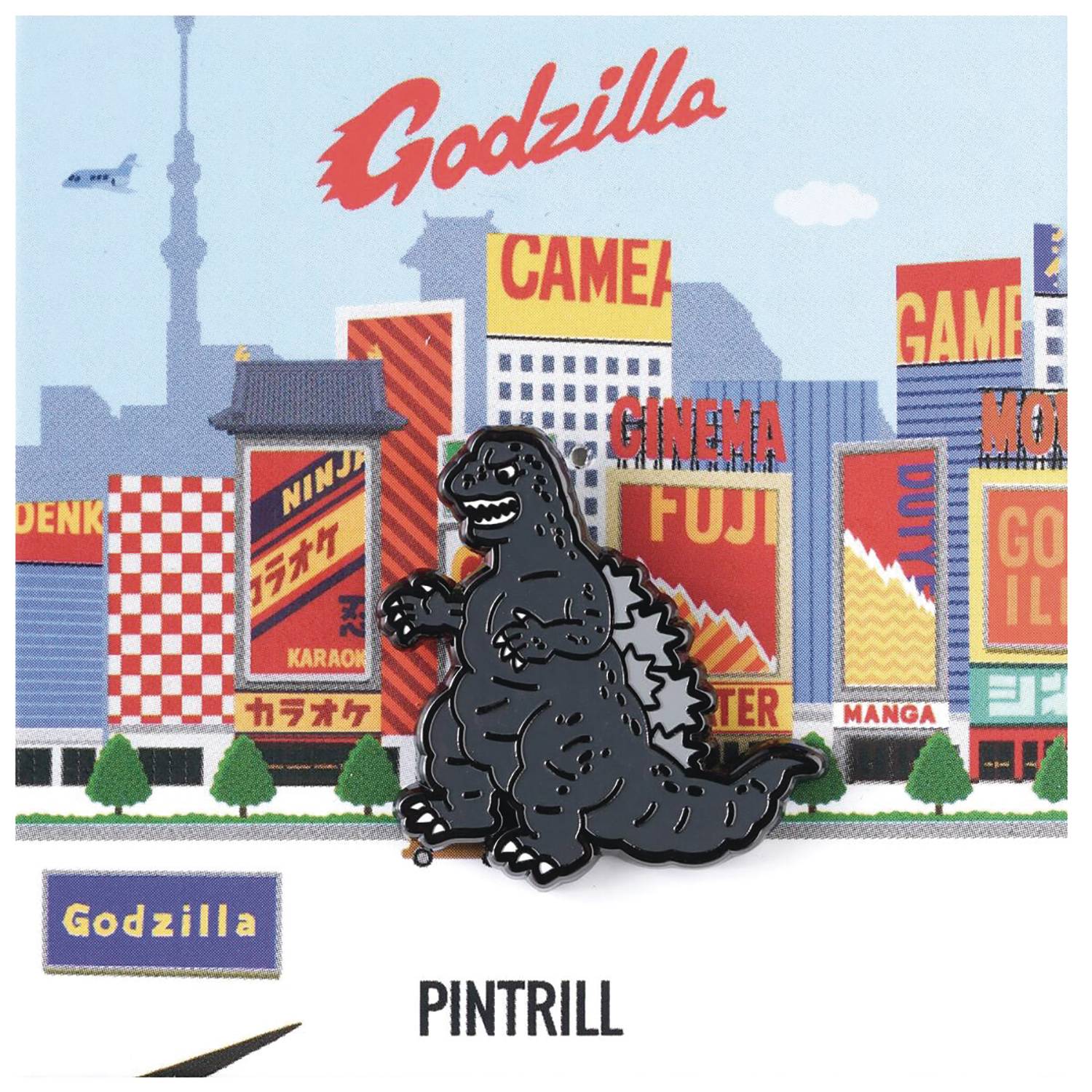 GODZILLA SERIES 4 GODZILLA ENAMEL PIN (O/A)