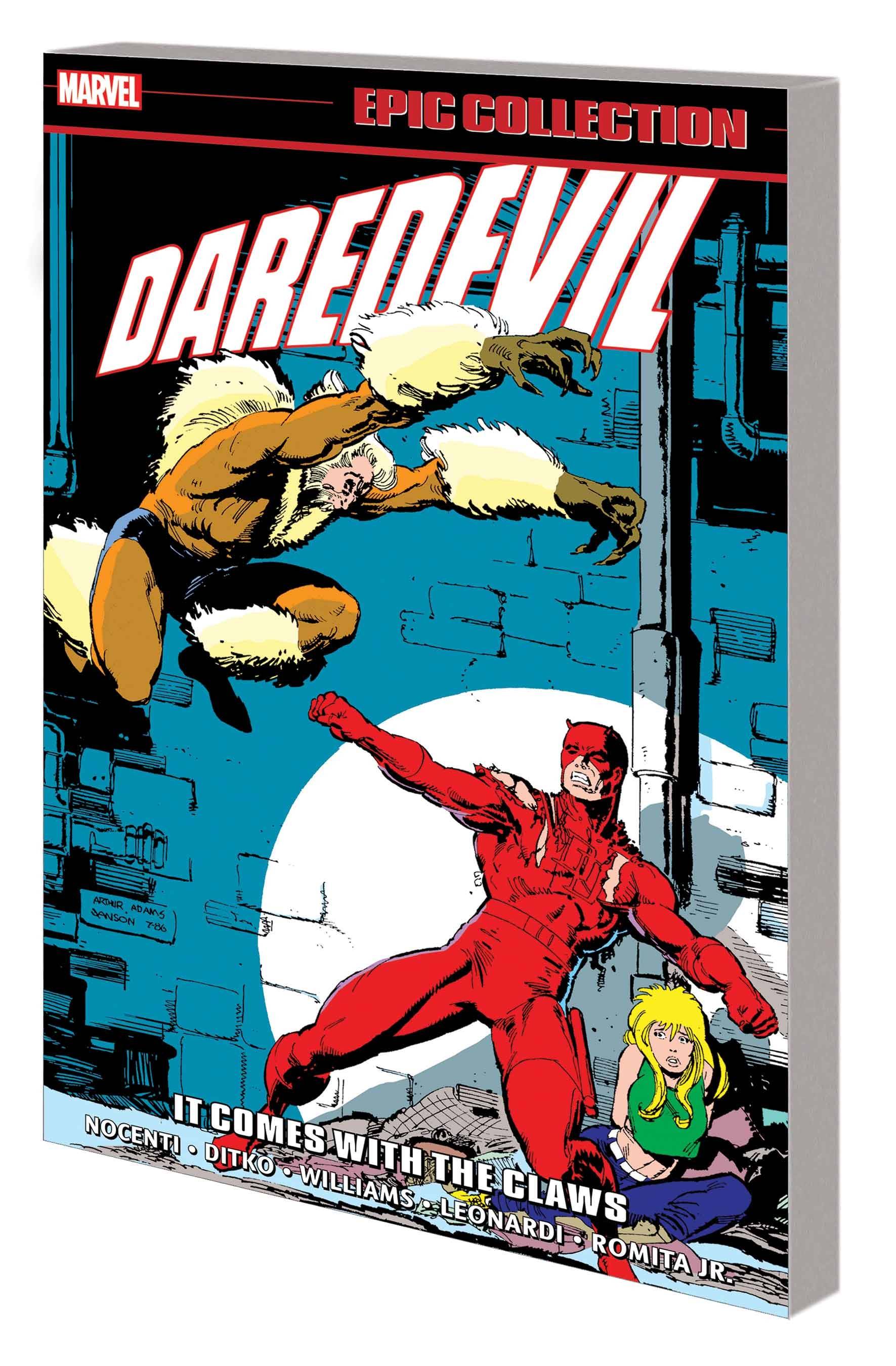 DAREDEVIL EPIC COLLECTION TP IT COMES WITH CLAWS (RES)