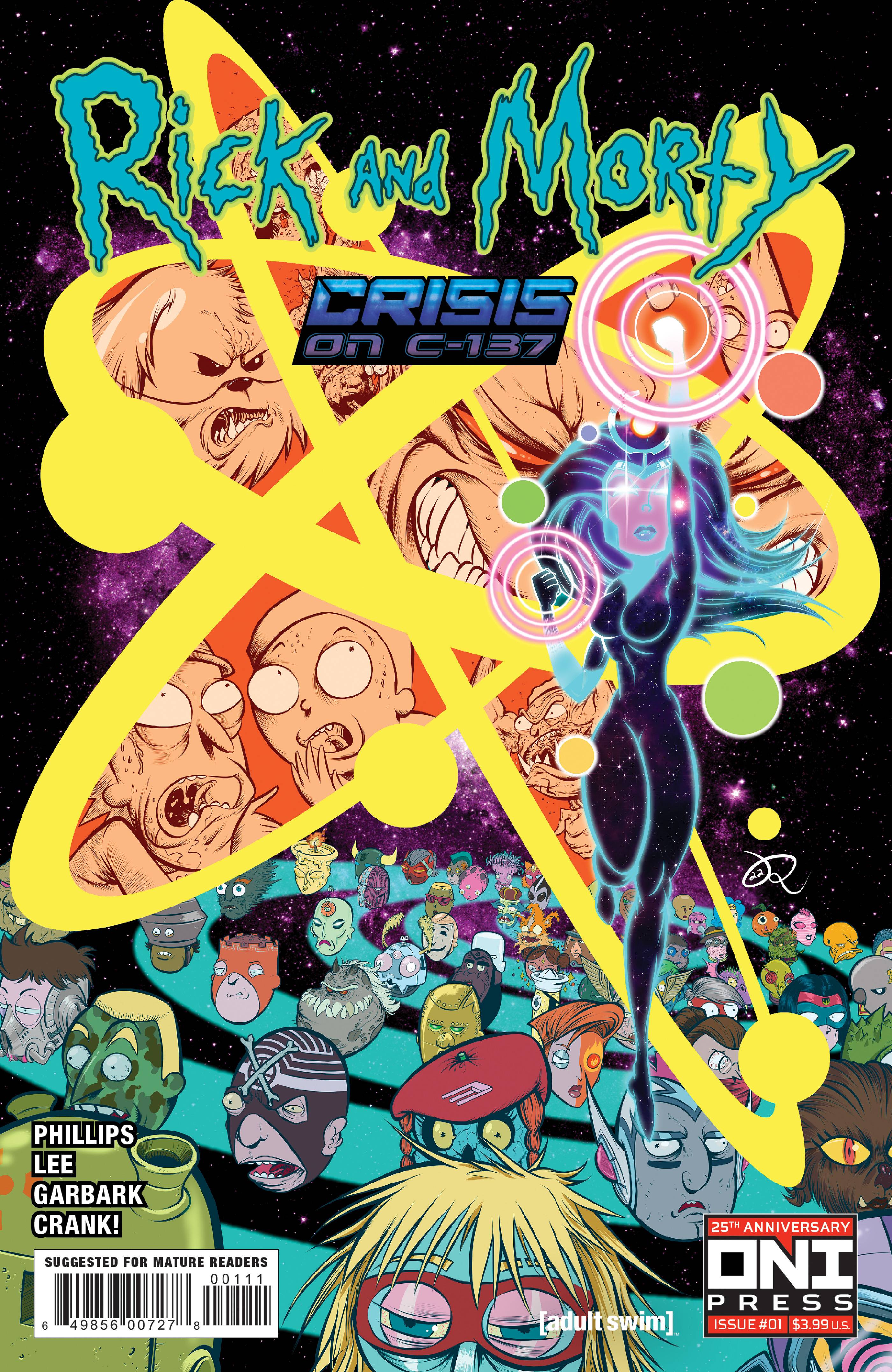 RICK AND MORTY CRISIS ON C 137 #1 CVR A LEE