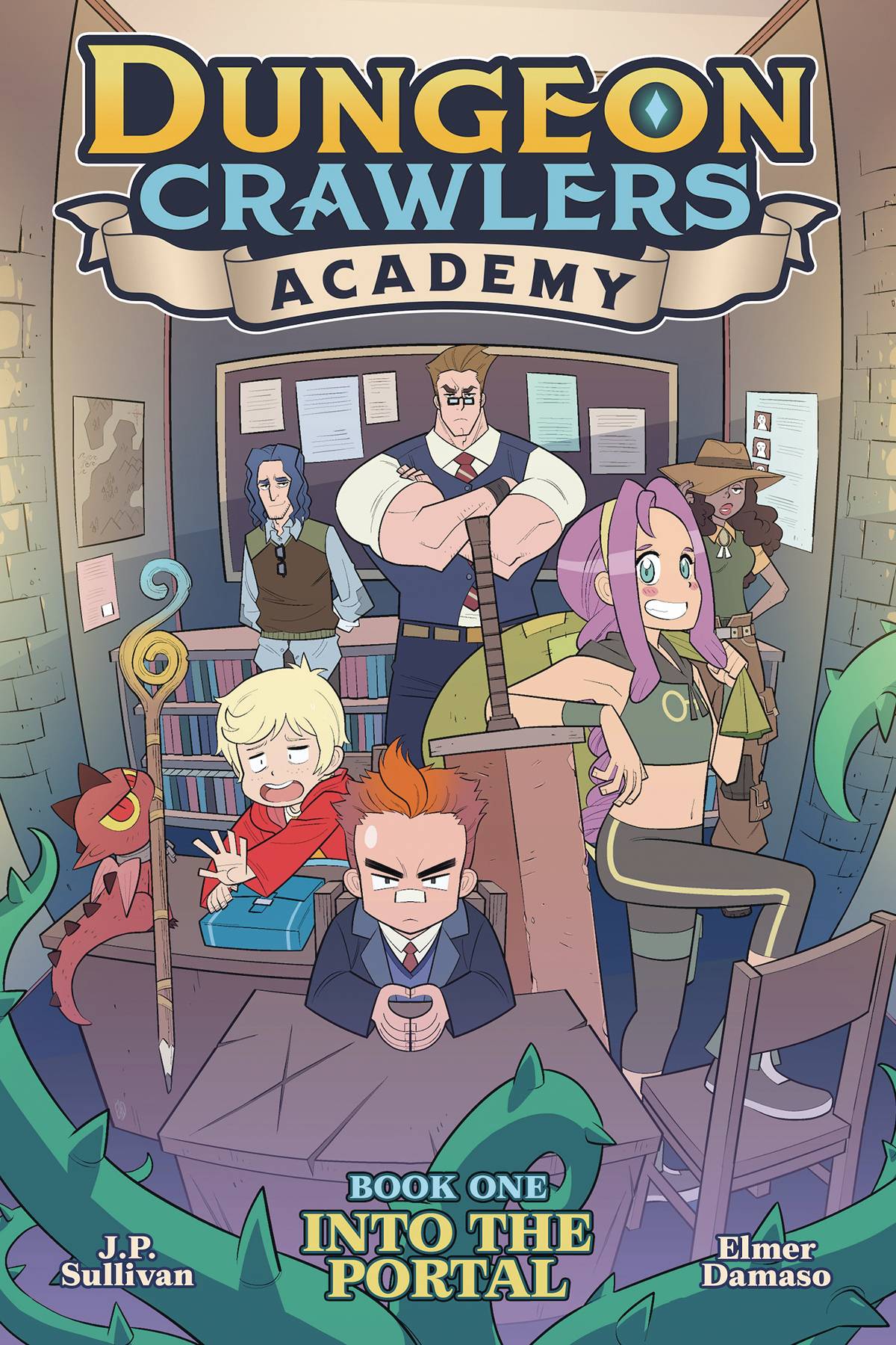DUNGEON CRAWLERS ACADEMY GN VOL 01 INTO THE PORTAL (MR)