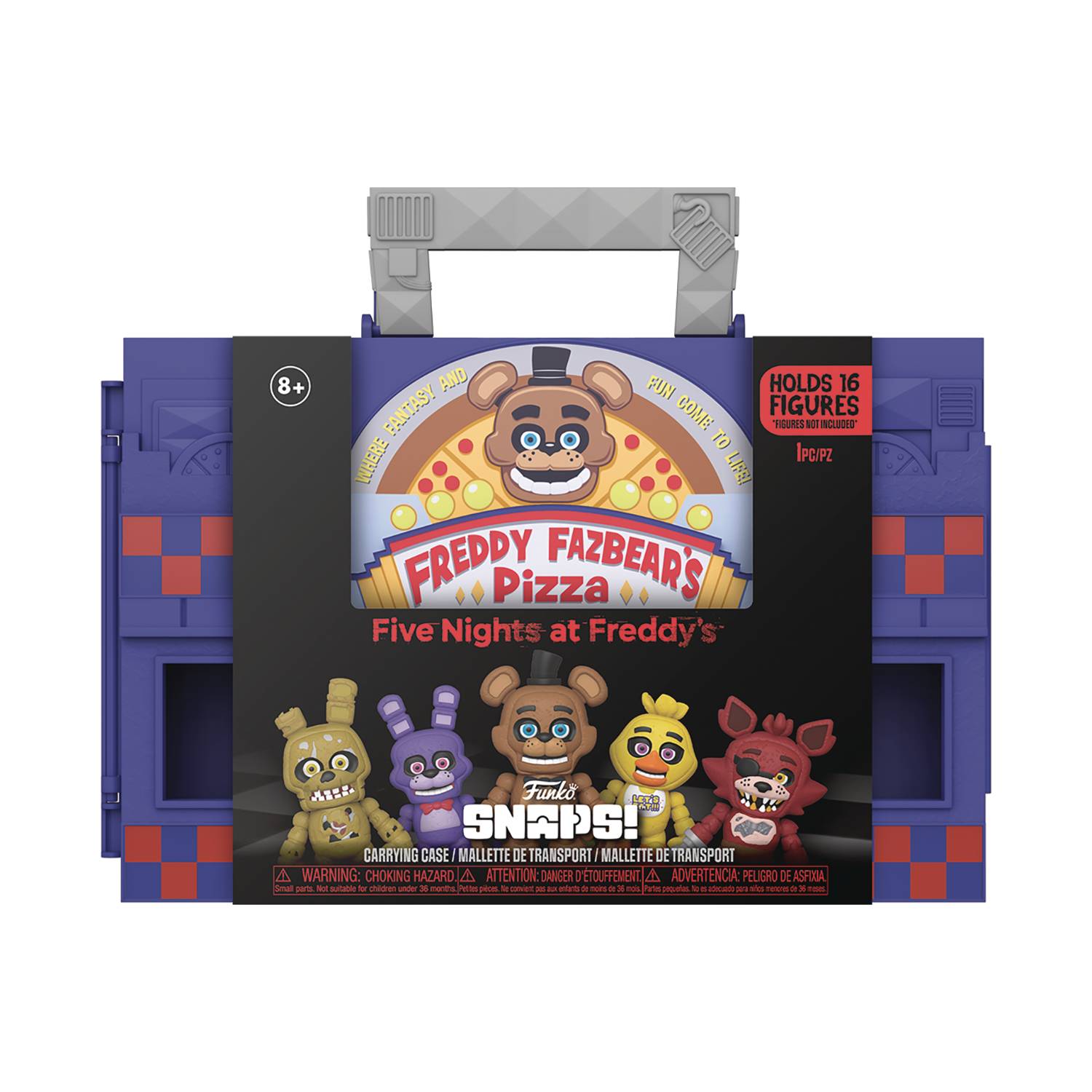 FEB228432 - FIVE NIGHTS AT FREDDYS SNAP STORAGE CARRYING CASE