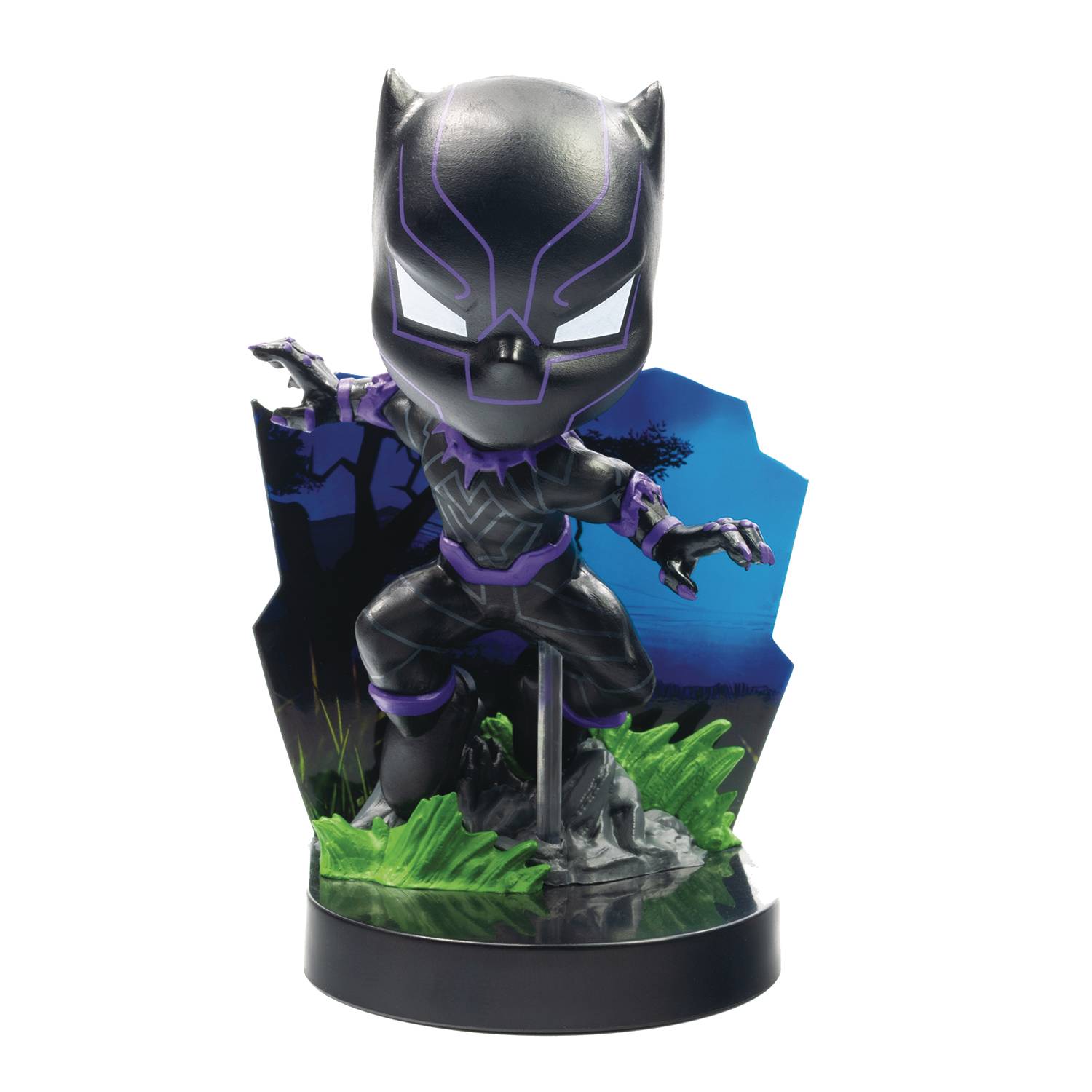 Figurine The loyal subjects Marvel mini-diorama Superama Black Panther 10  cm