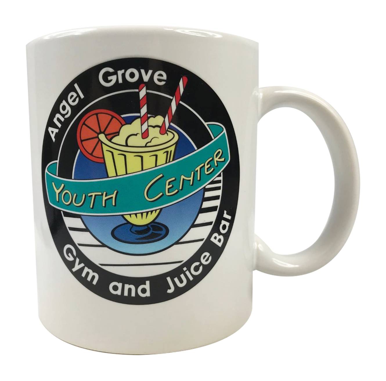 POWER RANGERS ANGEL GROVE YOUTH CENTER PX COFFEE MUG