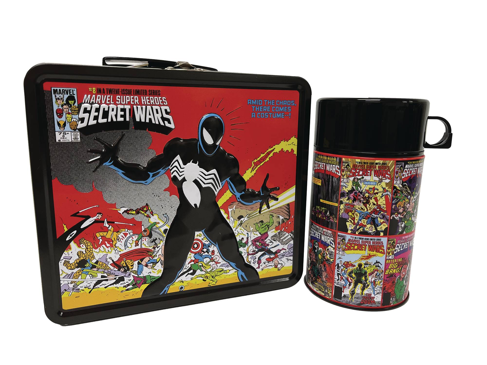 TIN TITANS MARVEL SECRET WARS PX LUNCHBOX & BEV CONTAINER (C