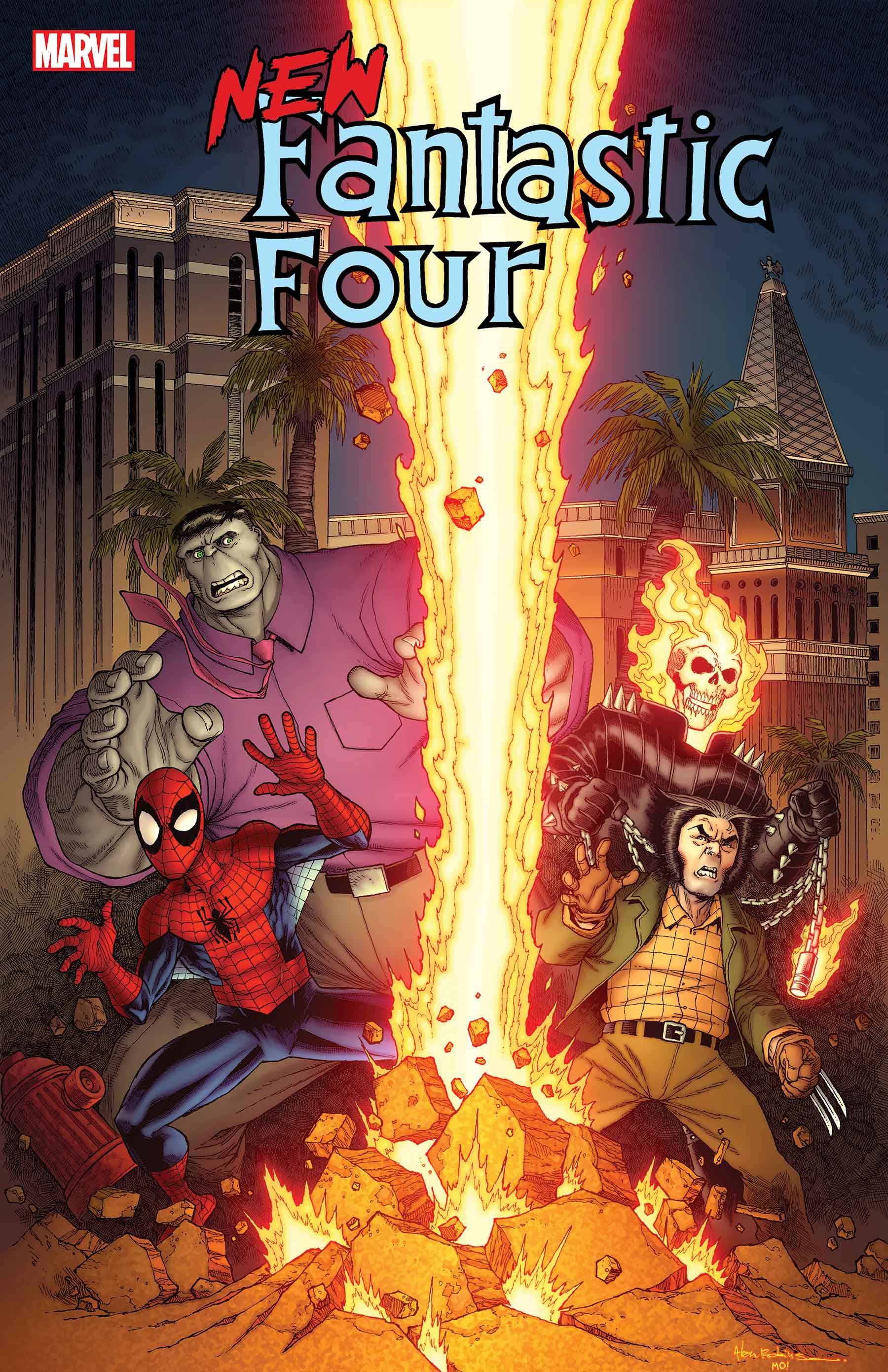 NEW FANTASTIC FOUR #4 (OF 5) (RES)