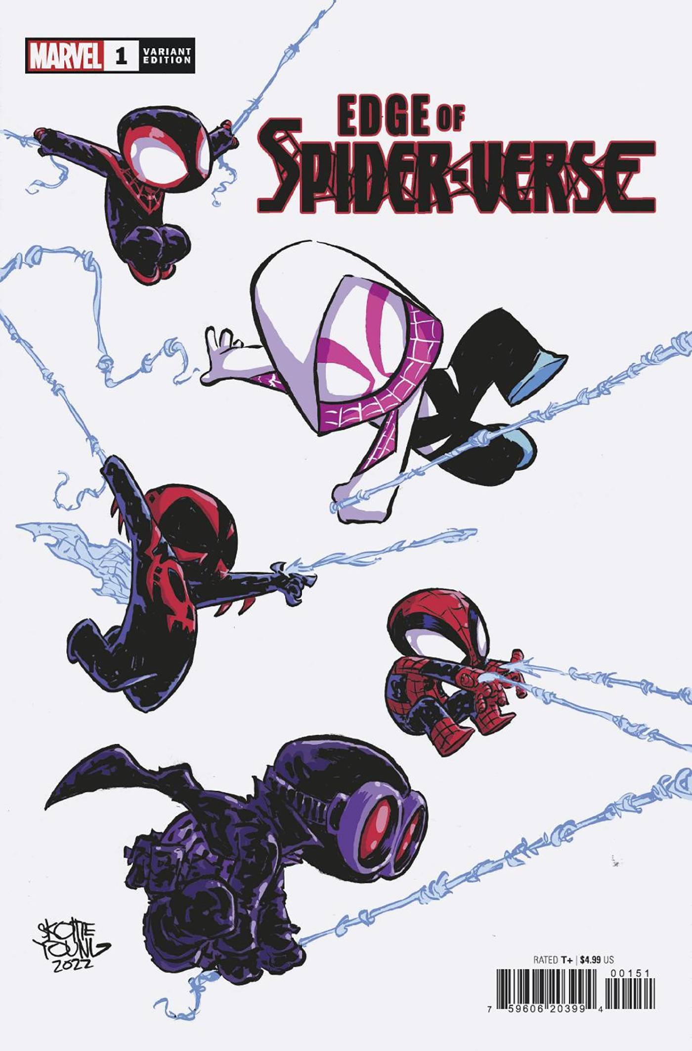 EDGE OF SPIDER-VERSE #1 (OF 5) YOUNG VAR