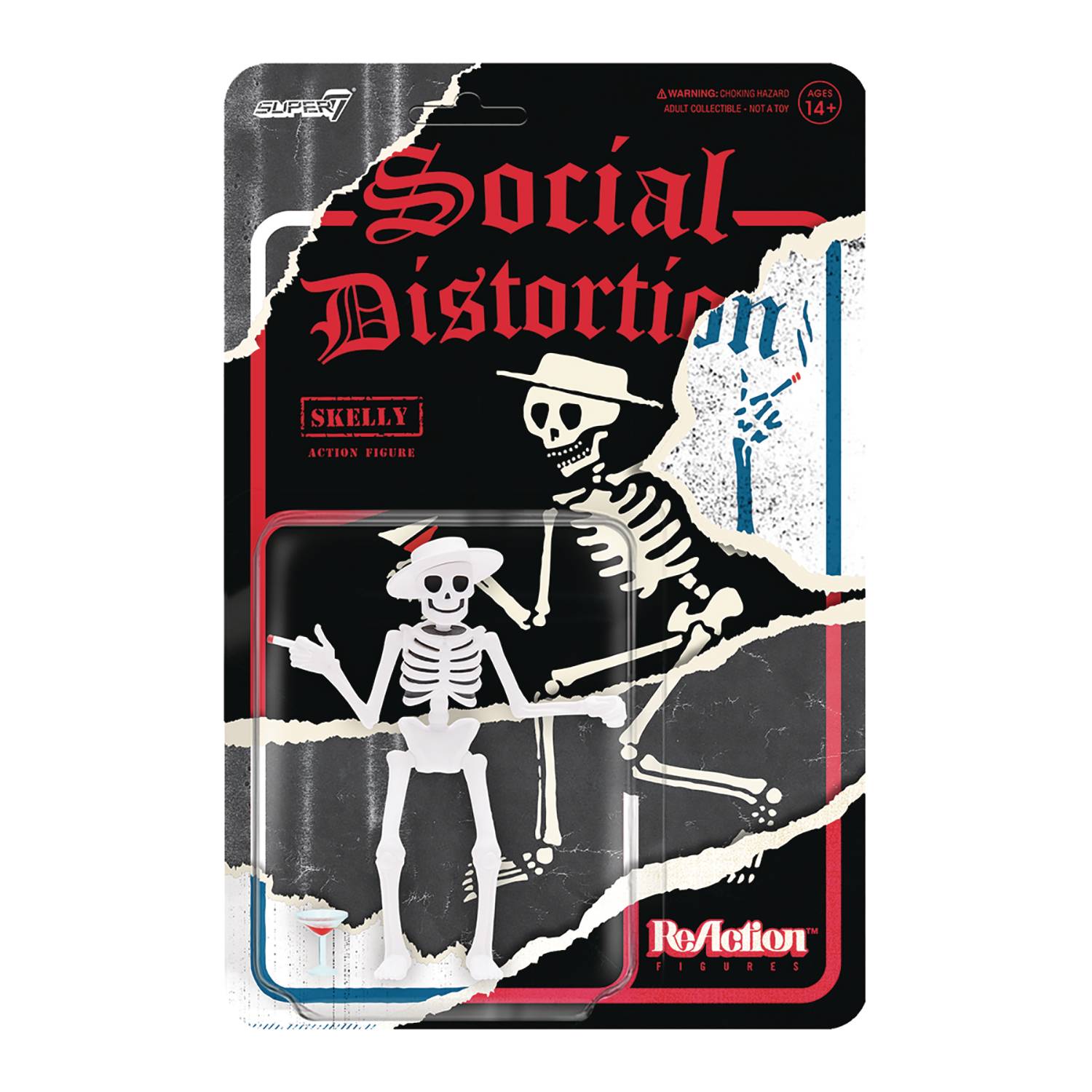 SOCIAL DISTROTION W1 SKELLY REACTION FIG