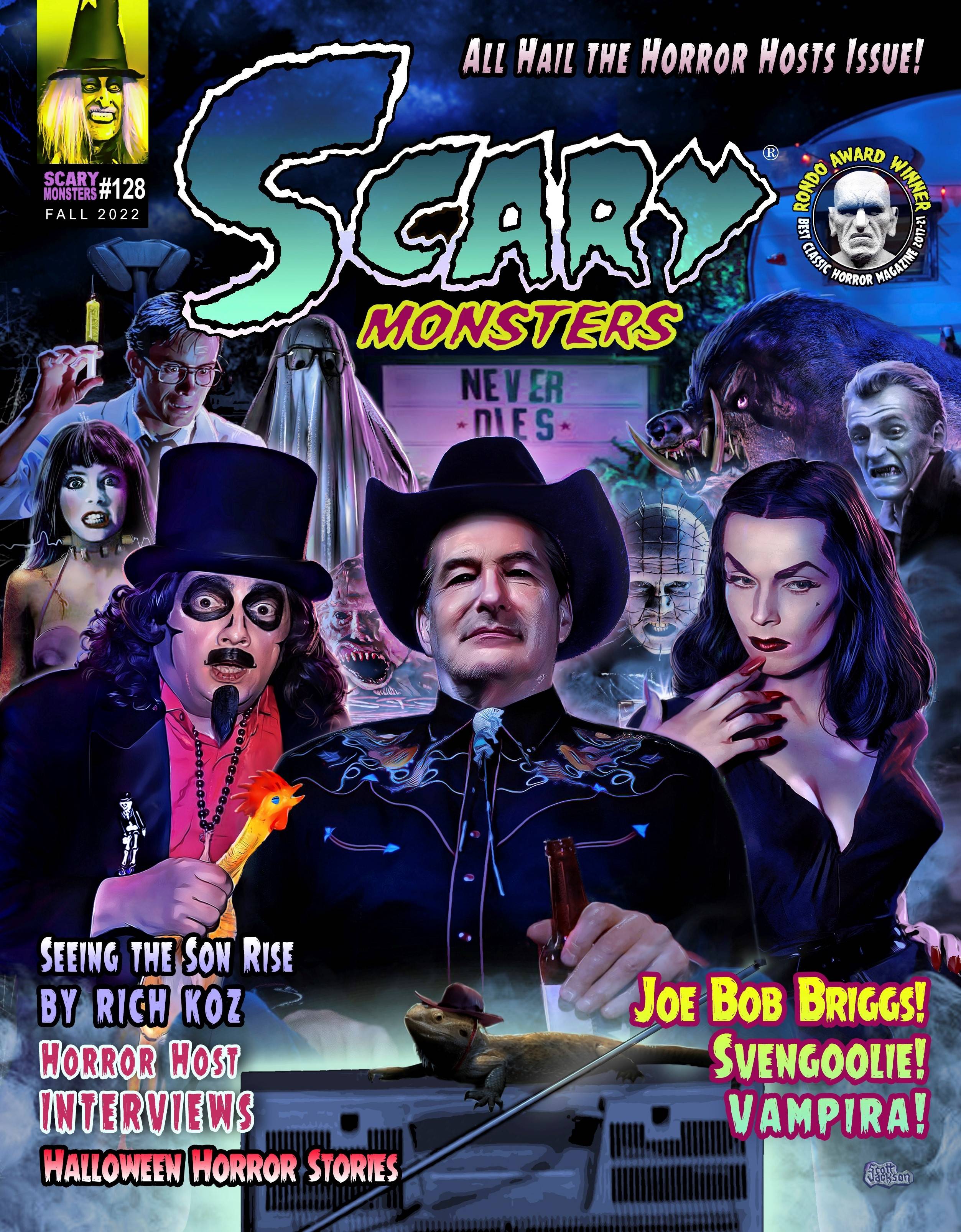 SCARY MONSTERS MAGAZINE #128