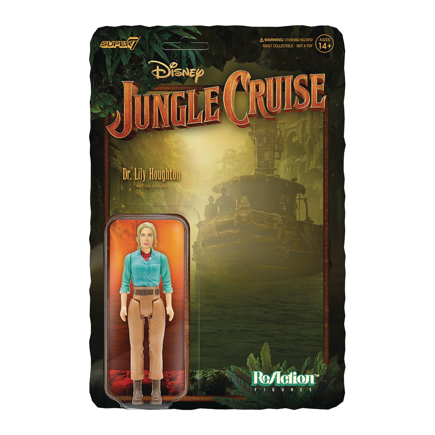 DISNEY JUNGLE CRUISE DR LILY REACTION FIG