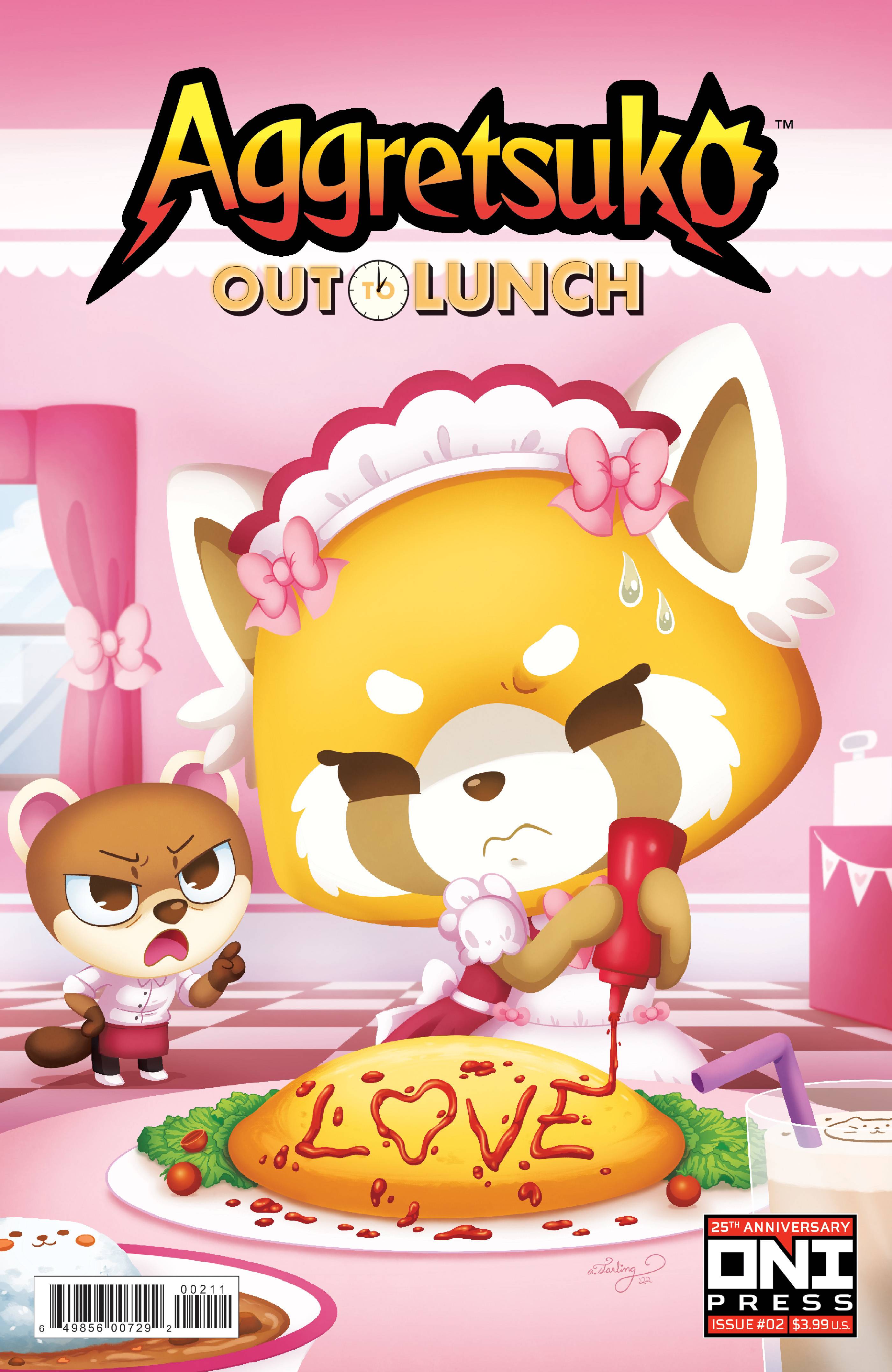 AGGRETSUKO OUT TO LUNCH #2 CVR A STARLING
