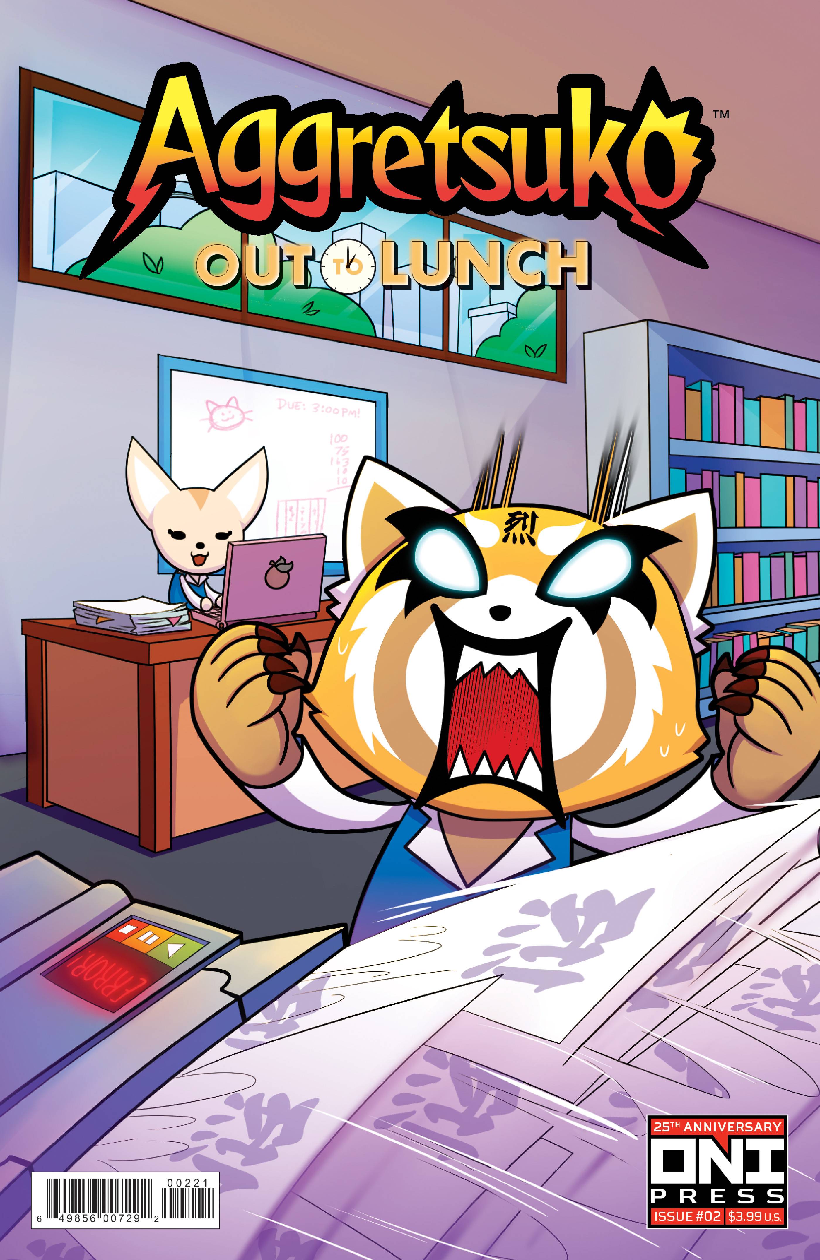 AGGRETSUKO OUT TO LUNCH #2 CVR B CREW