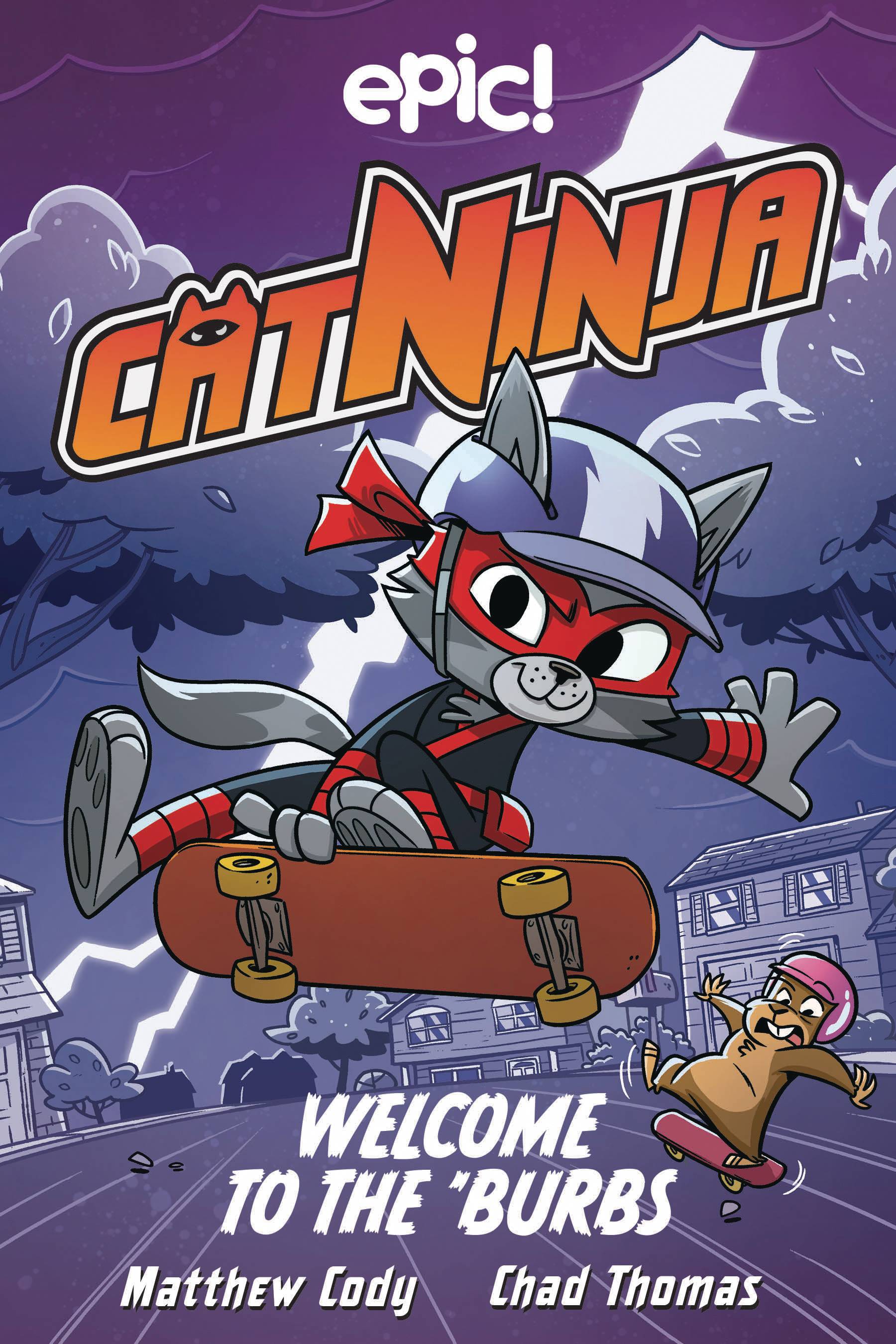 CAT NINJA GN VOL 04 WELCOME TO THE BURBS