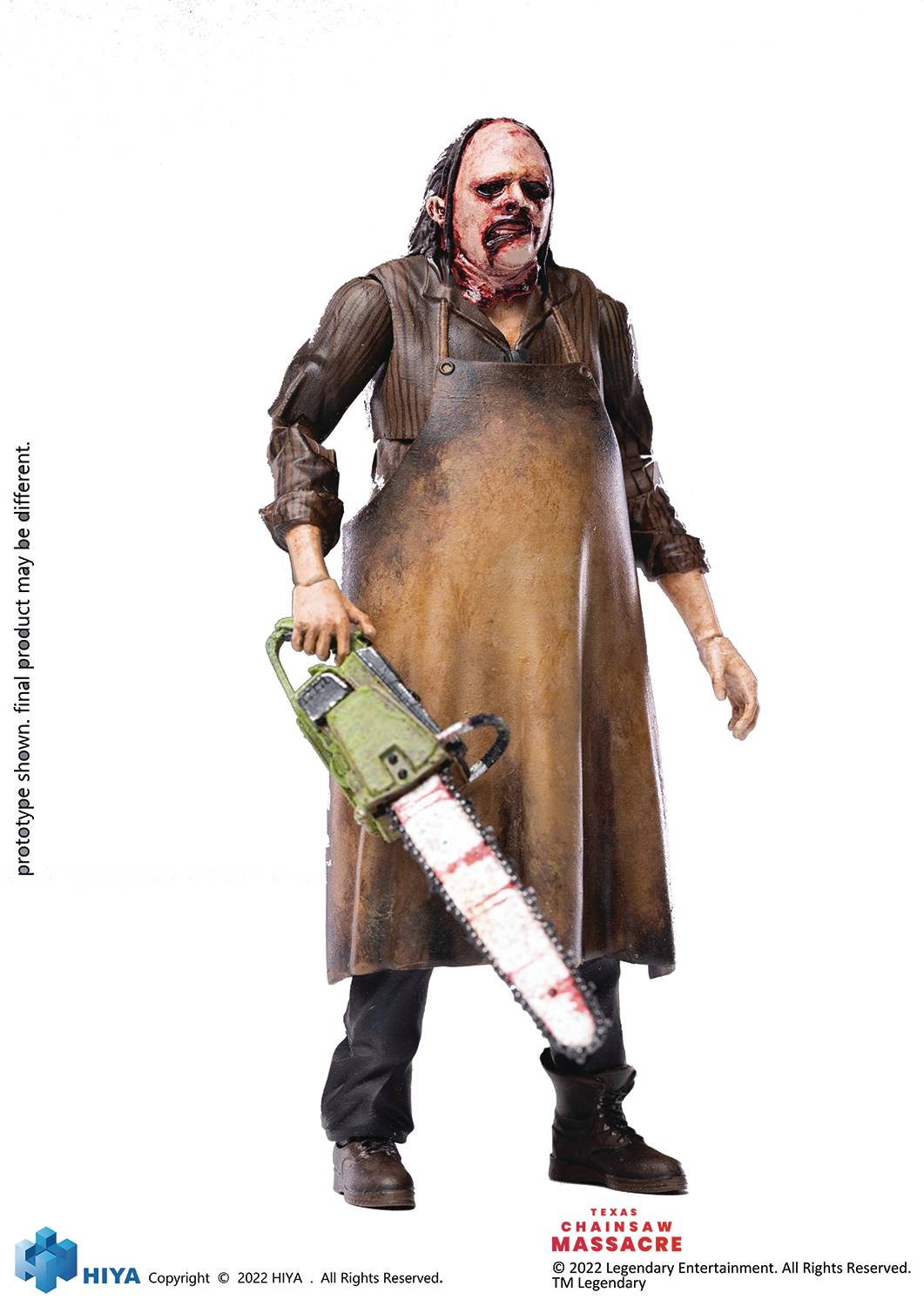 TEXAS CHAINSAW MASSACRE 2022 LEATHERFACE PX 1/18 MINI AF
