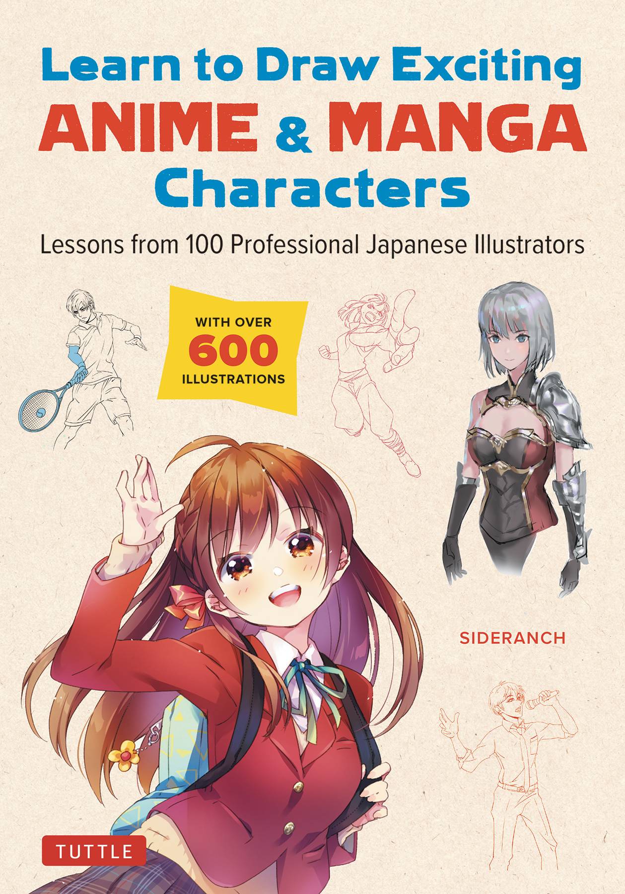 LEARN TO DRAW EXCITING ANIME & MANGA CHARACTERS SC