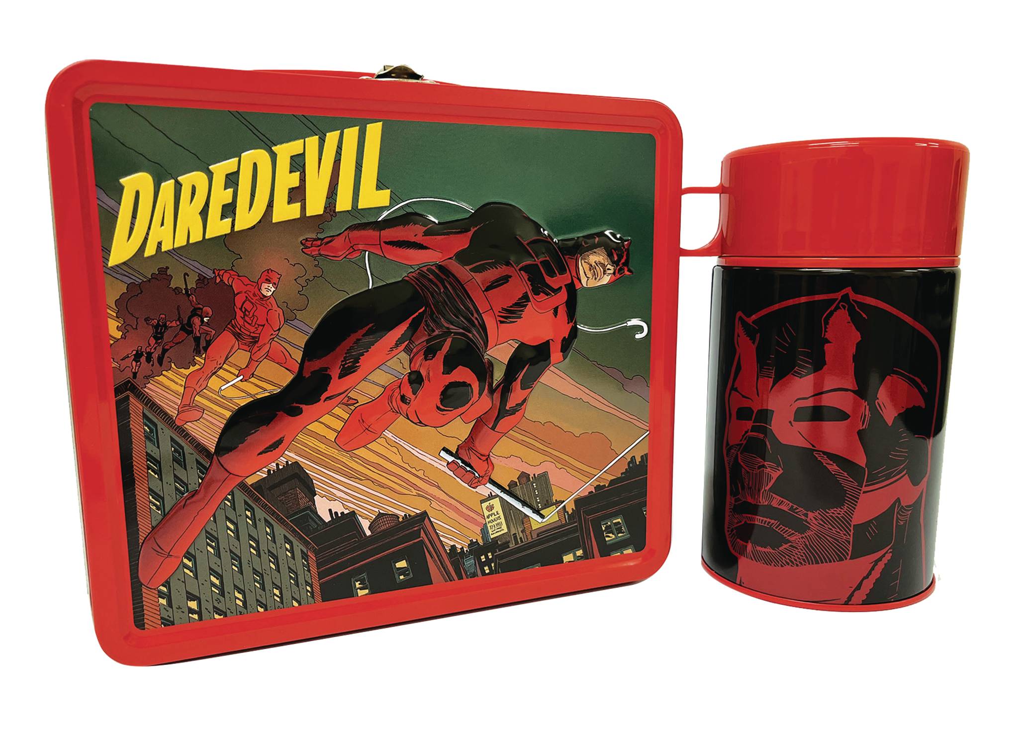 TIN TITANS MARVEL DAREDEVIL PX LUNCHBOX & BEV CONTAINER