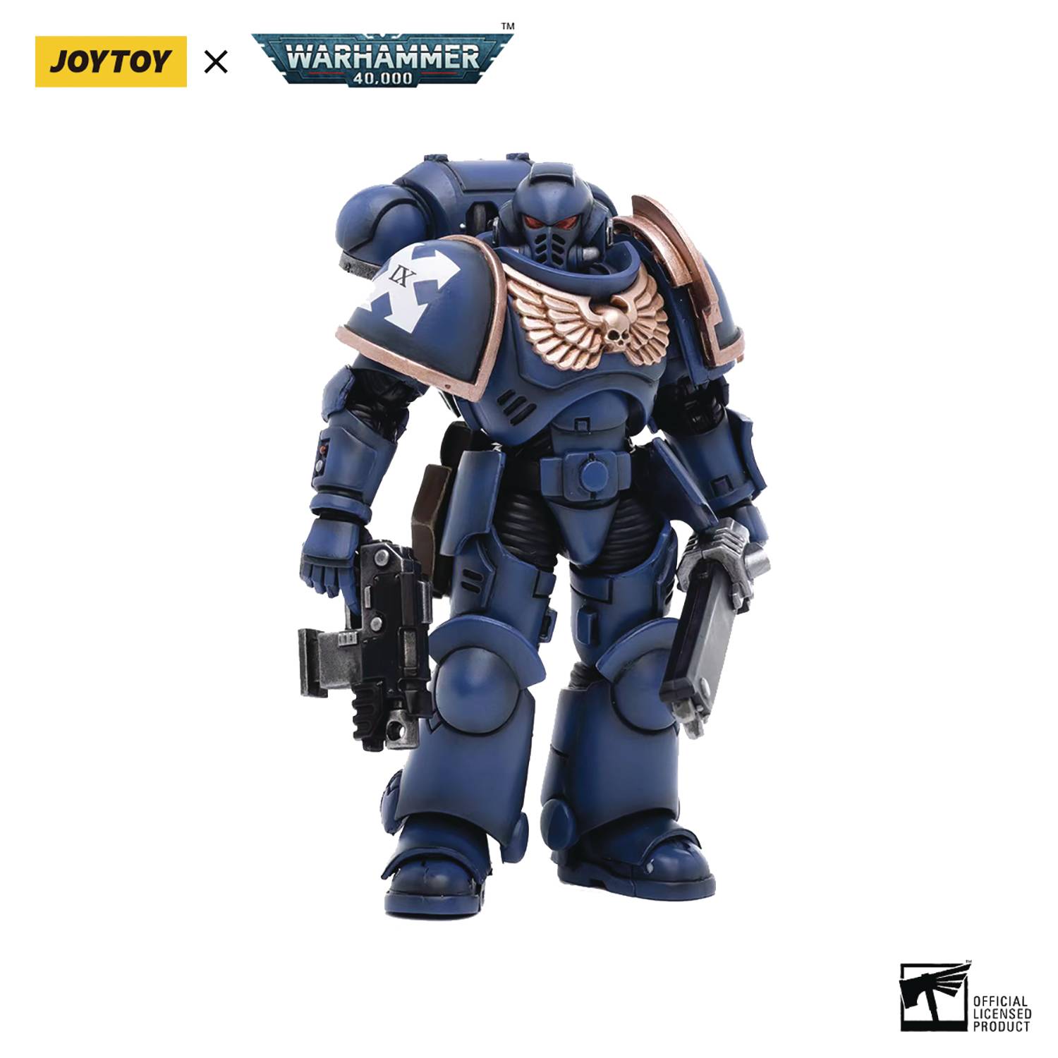 JOYTOY WH 40K SPACE ULTRAMARINES OUTRIDERS CATONUS 1/18 AF (