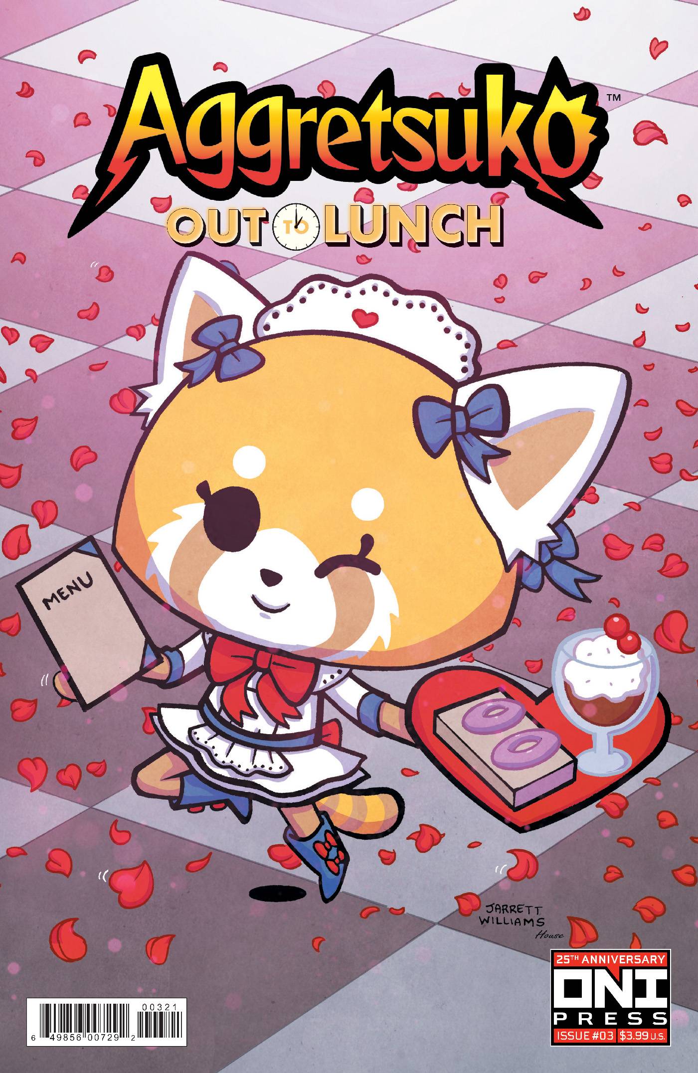 AGGRETSUKO OUT TO LUNCH #3 CVR B WILLIAMS