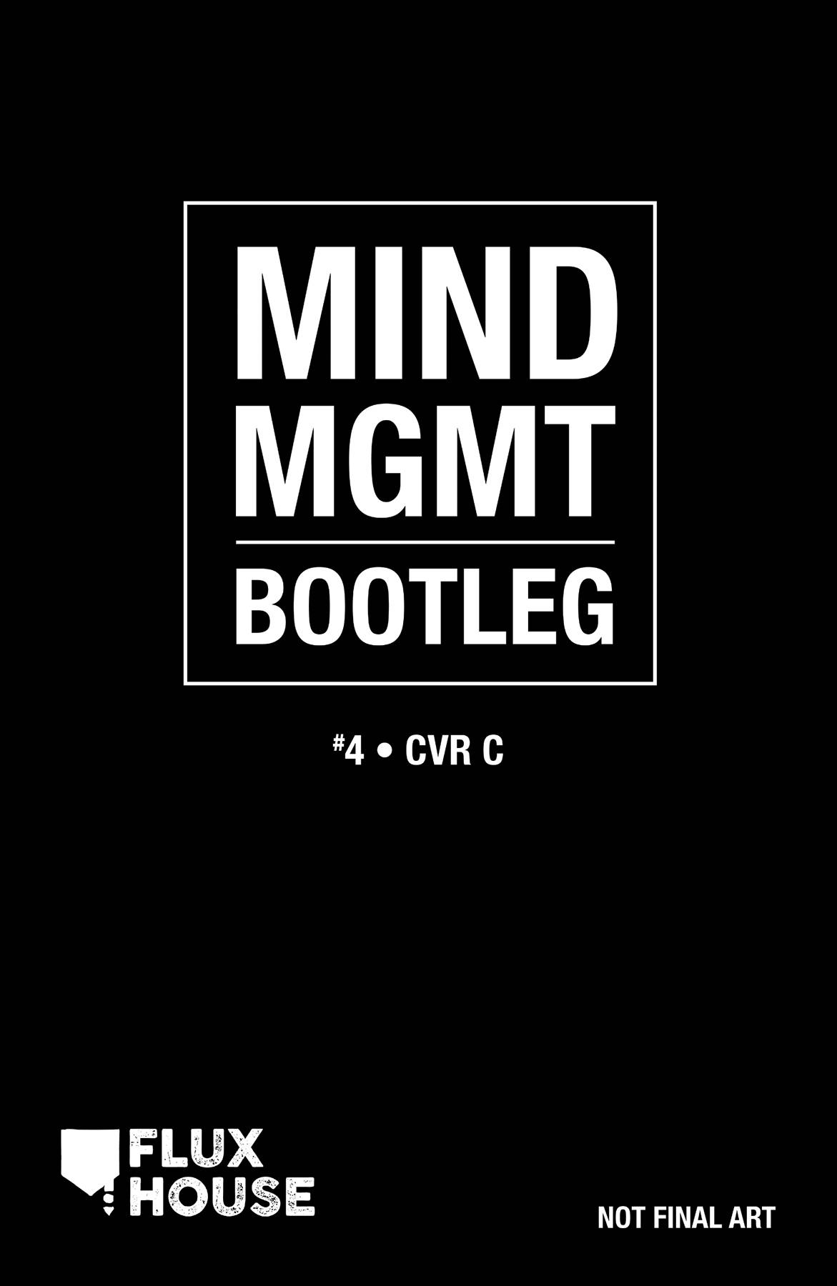 MIND MGMT BOOTLEG #4 (OF 4) CVR C WIESENFELD