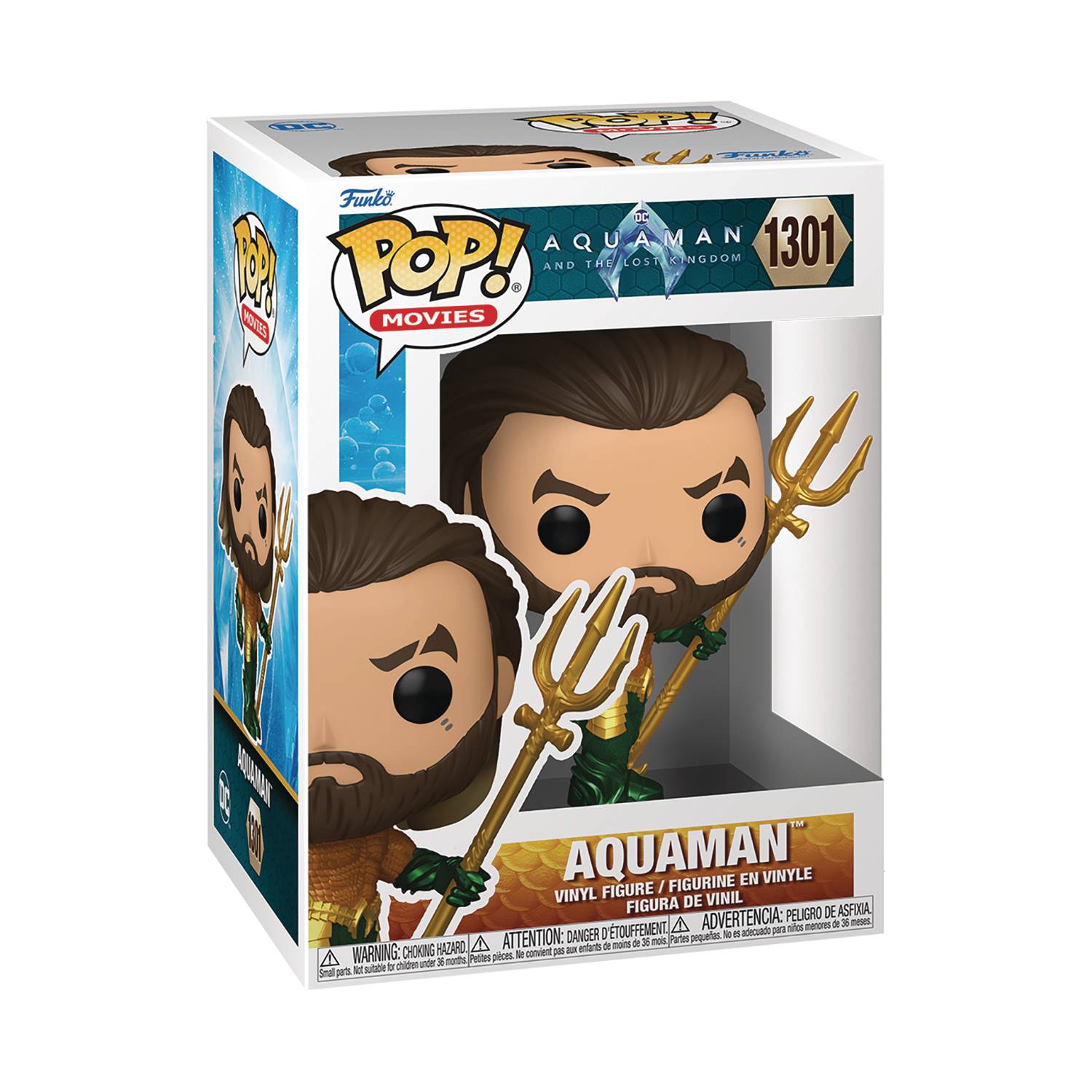 POP MOVIES AQUAMAN LOST KINGDOM AQUAMAN HERO SUIT VIN FIG (C