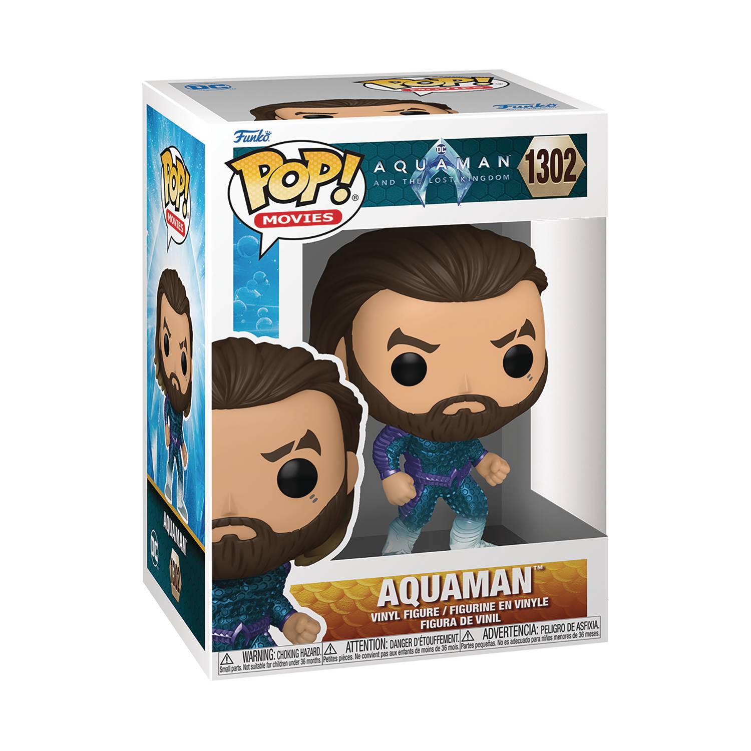 POP MOVIES AQUAMAN LOST KINGDOM AQUAMAN STEALTH SUIT VIN FIG