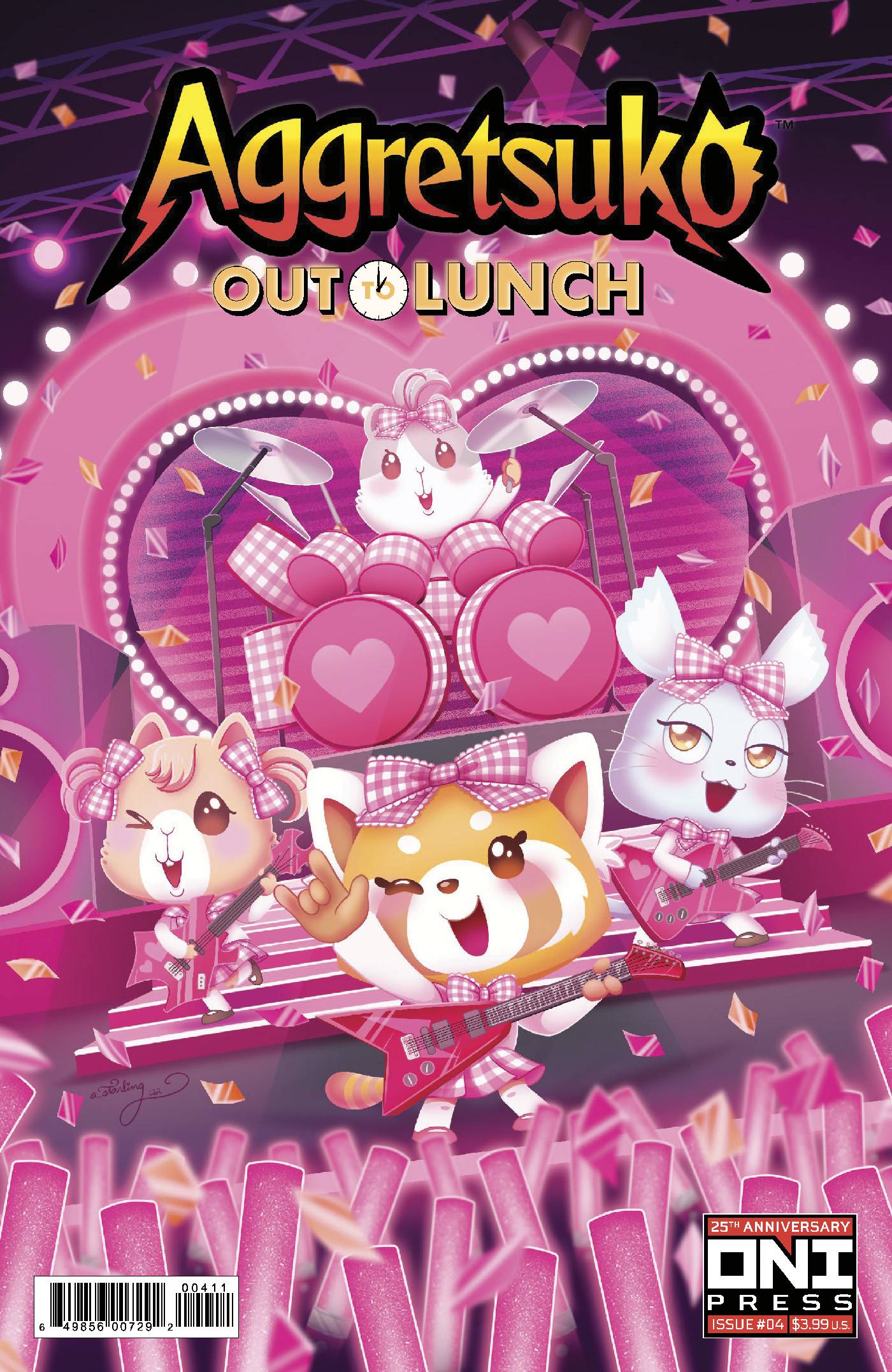 AGGRETSUKO OUT TO LUNCH #4 CVR A STARLING