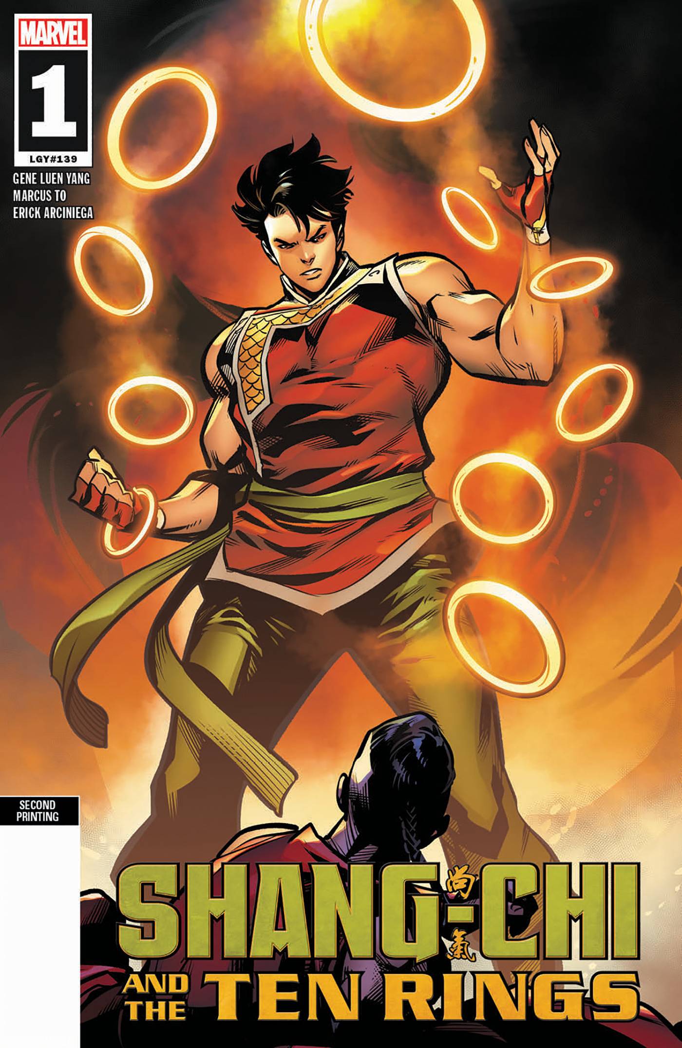 SHANG-CHI AND TEN RINGS #1 2ND PTG TO VAR