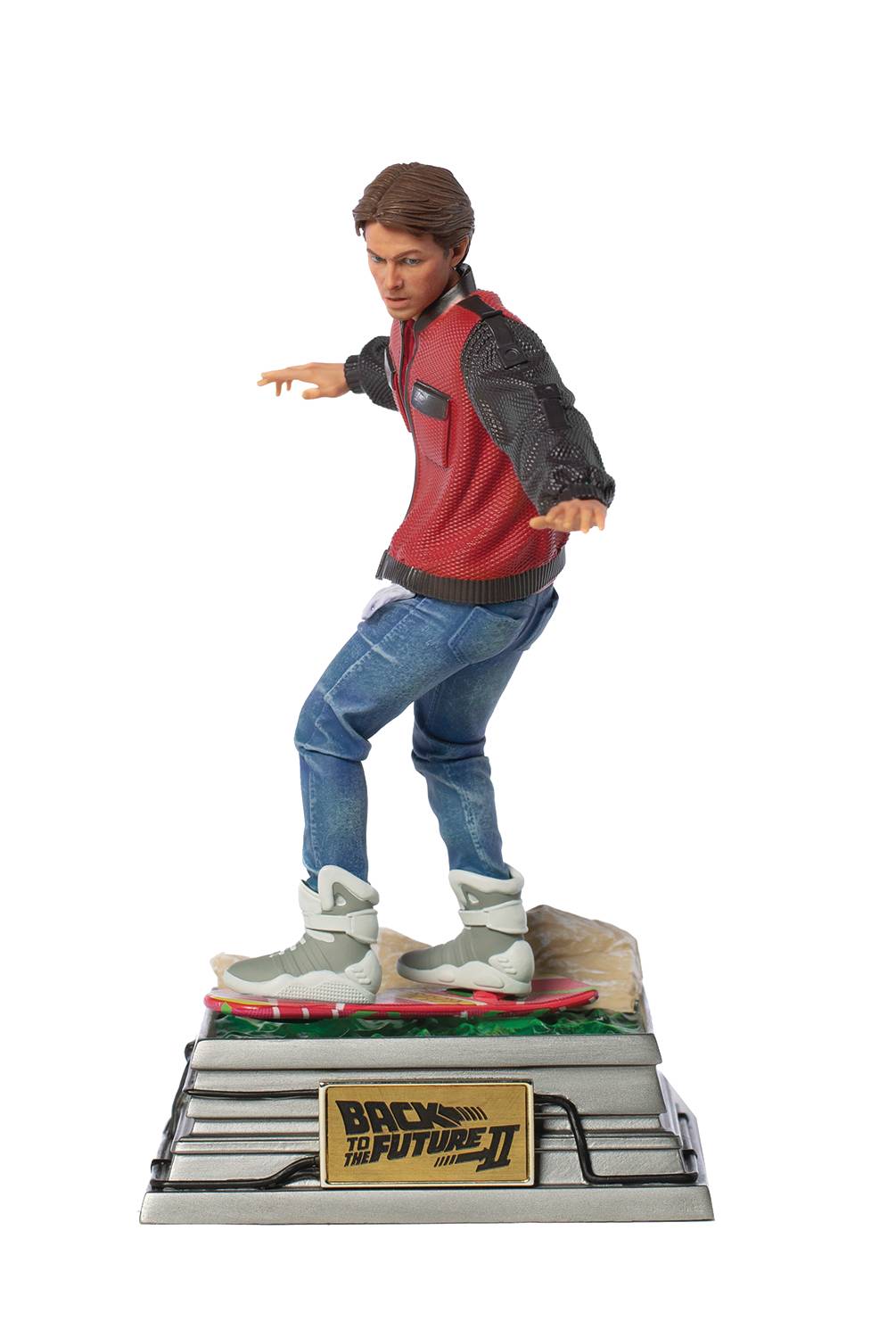 BACK TO THE FUTURE MARTY MCFLY HOVERBOARD ART SCALE 1/10 ST