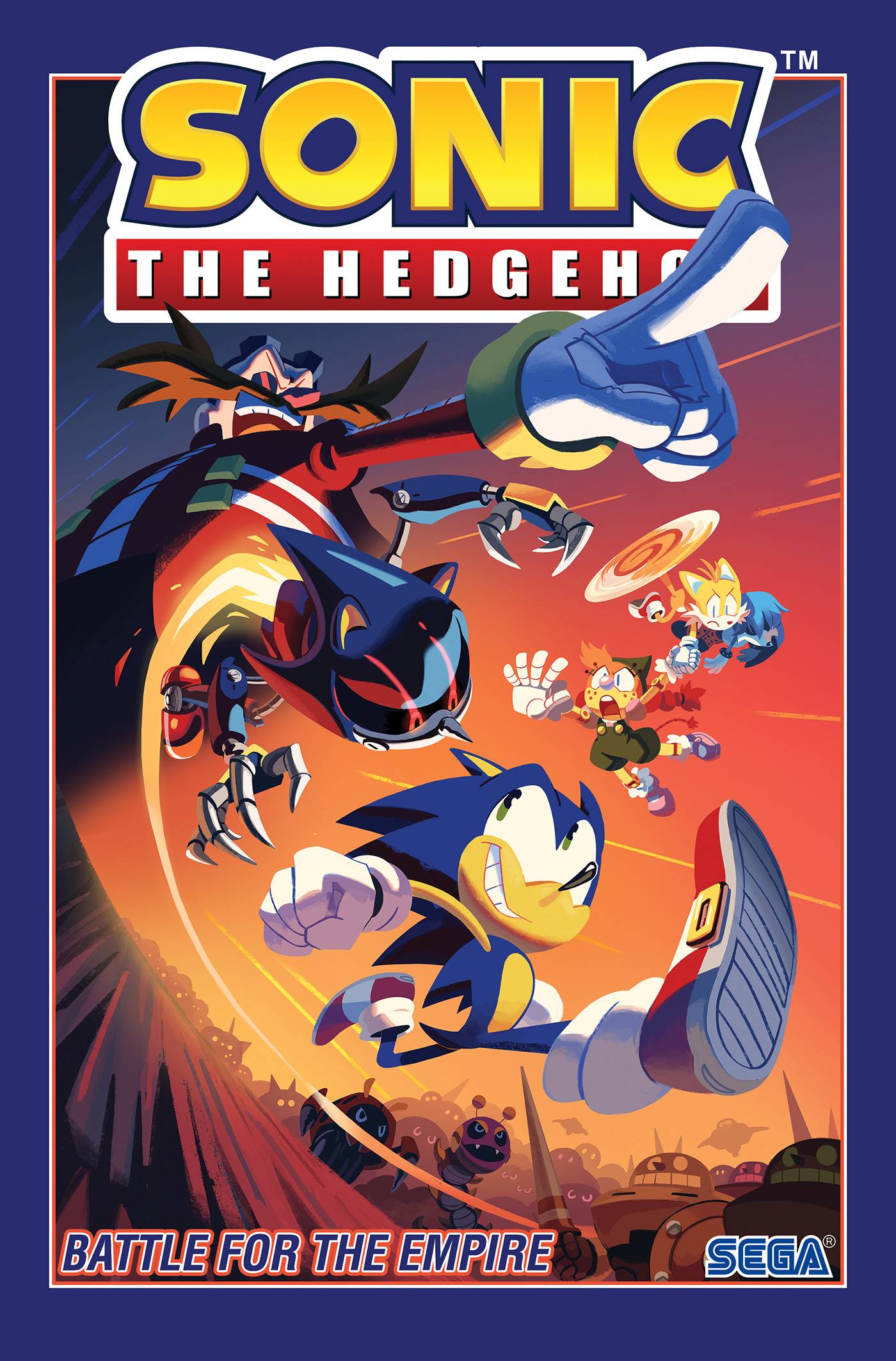SONIC THE HEDGEHOG TP VOL 13 BATTLE FOR THE EMPIRE