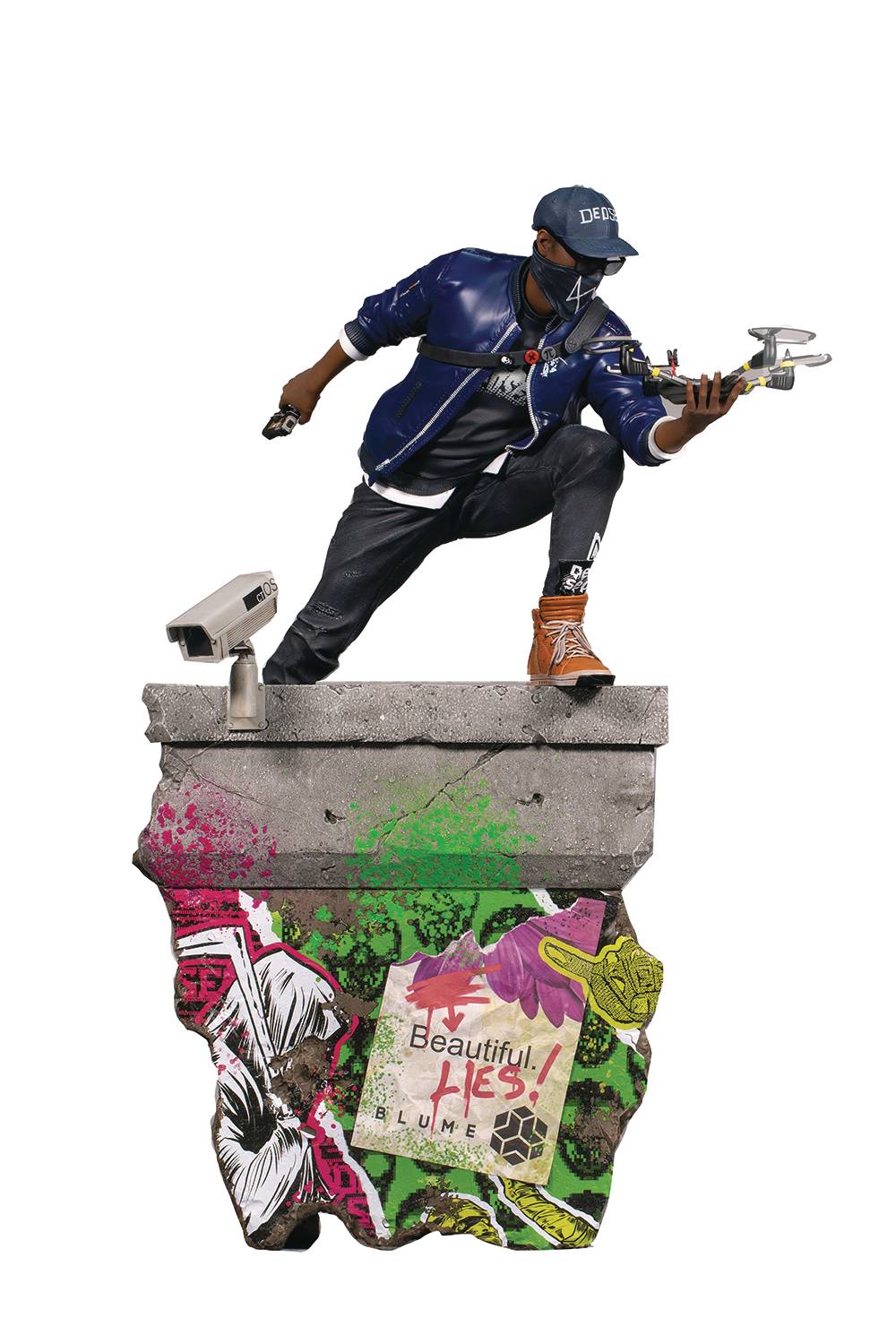 WATCH DOGS 2 MARCUS 1/4 SCALE STATUE