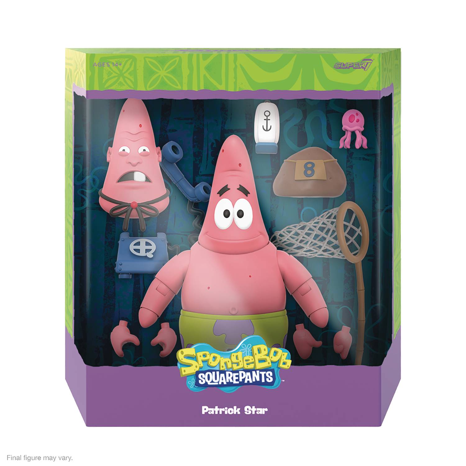 SPONGEBOB SQUAREPANTS ULTIMATES W1 PATRICK AF