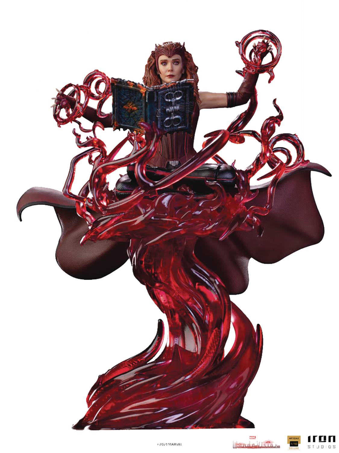 JUN229256 - MARVEL WANDA VISION SCARLET WITCH DLX ART SCALE 1/10 STATUE ...