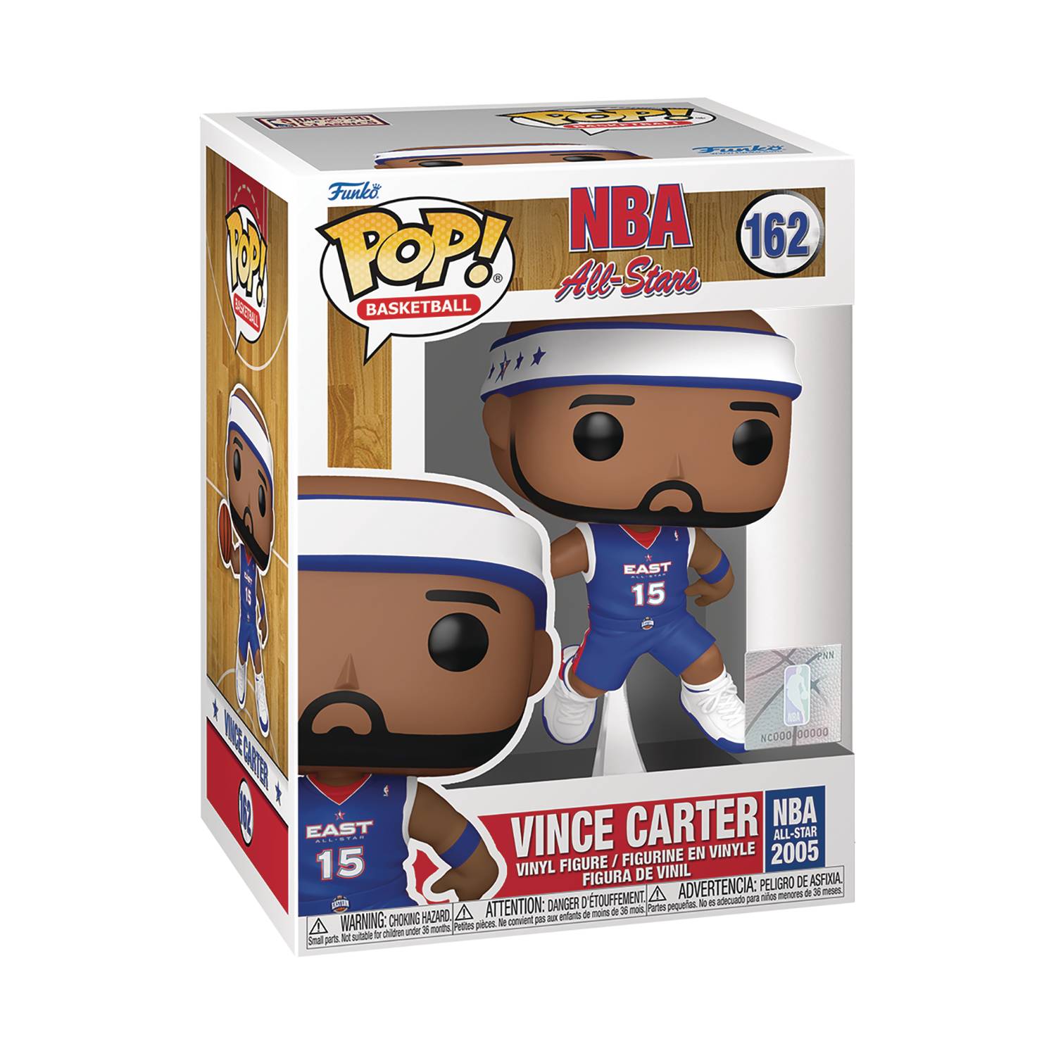 POP NBA LEGENDS VINCE CARTER 2005 VINYL FIG