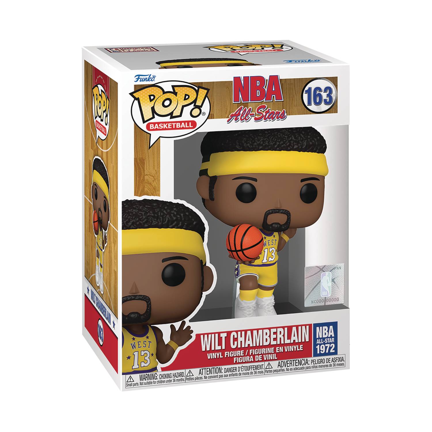 POP NBA LEGENDS WILT CHAMBERLAIN 1973 VINYL FIG