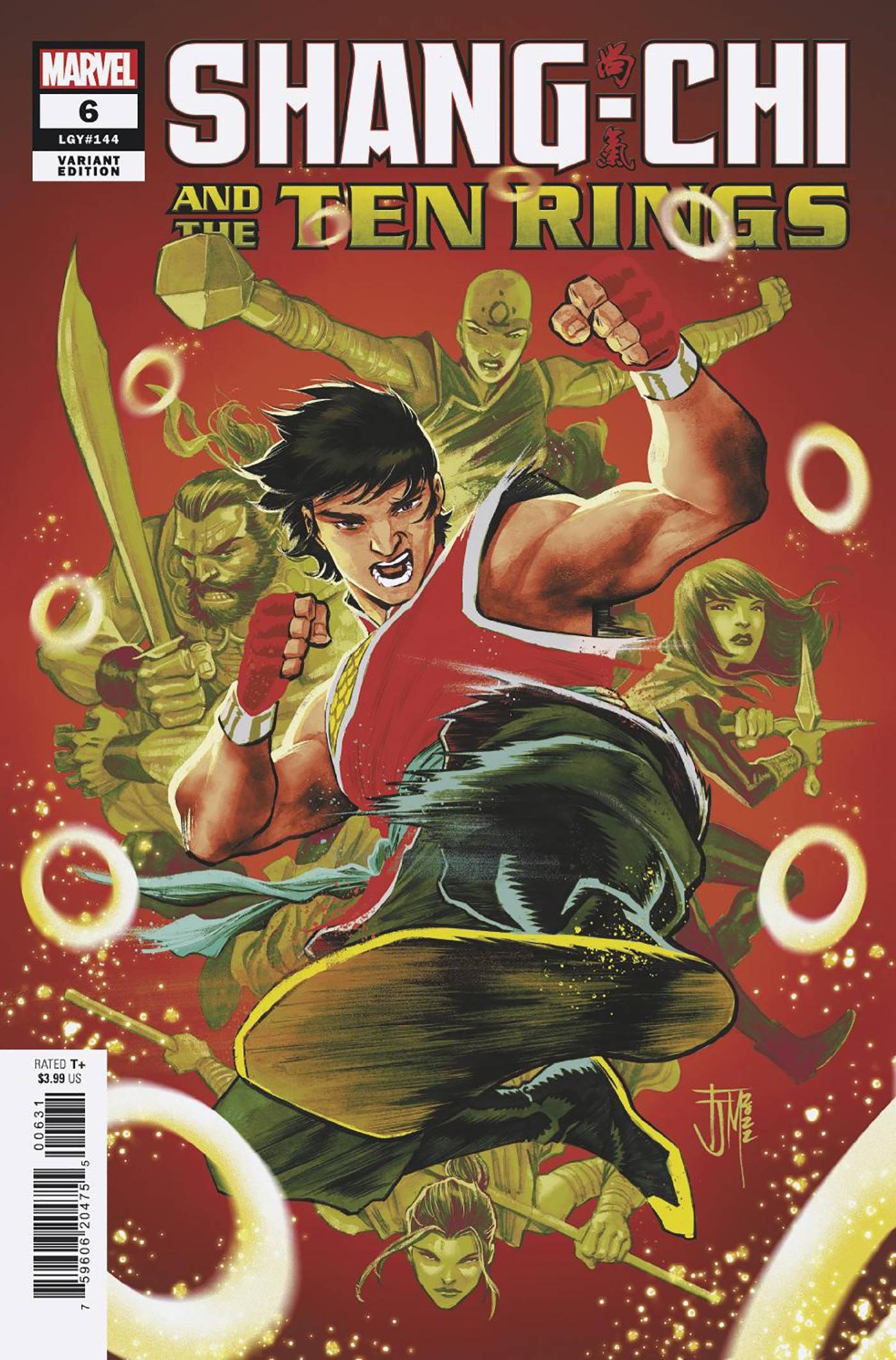 OCT220966 - SHANG-CHI AND TEN RINGS #6 25 COPY INCV MANAPUL VAR ...