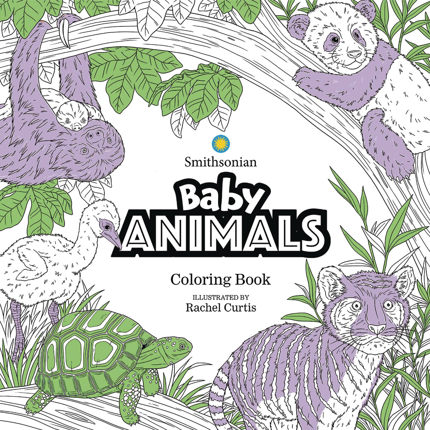 NOV221568 BABY ANIMALS A SMITHSONIAN COLORING BOOK Previews World