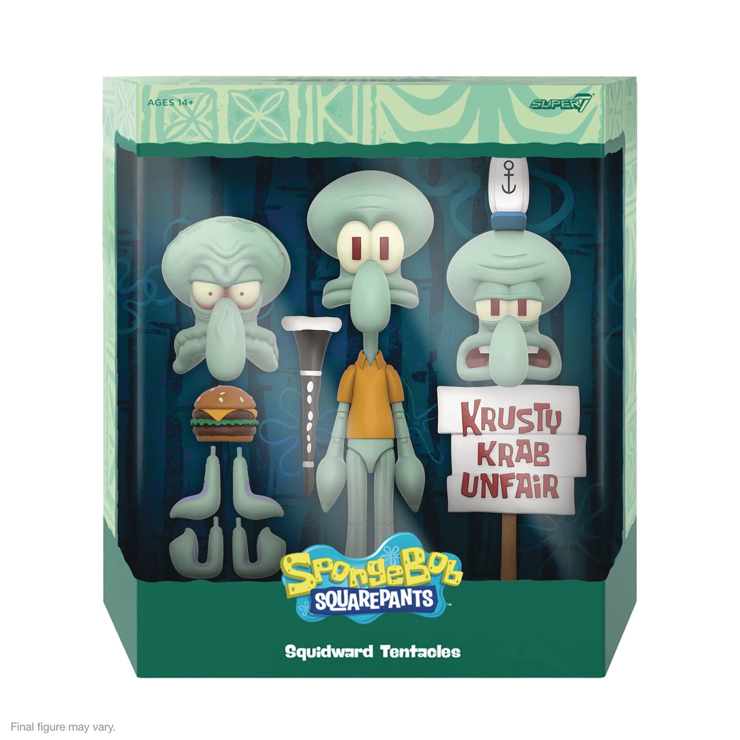 SPONGEBOB SQUAREPANTS ULTIMATES W2 SQUIDWARD AF (Net)